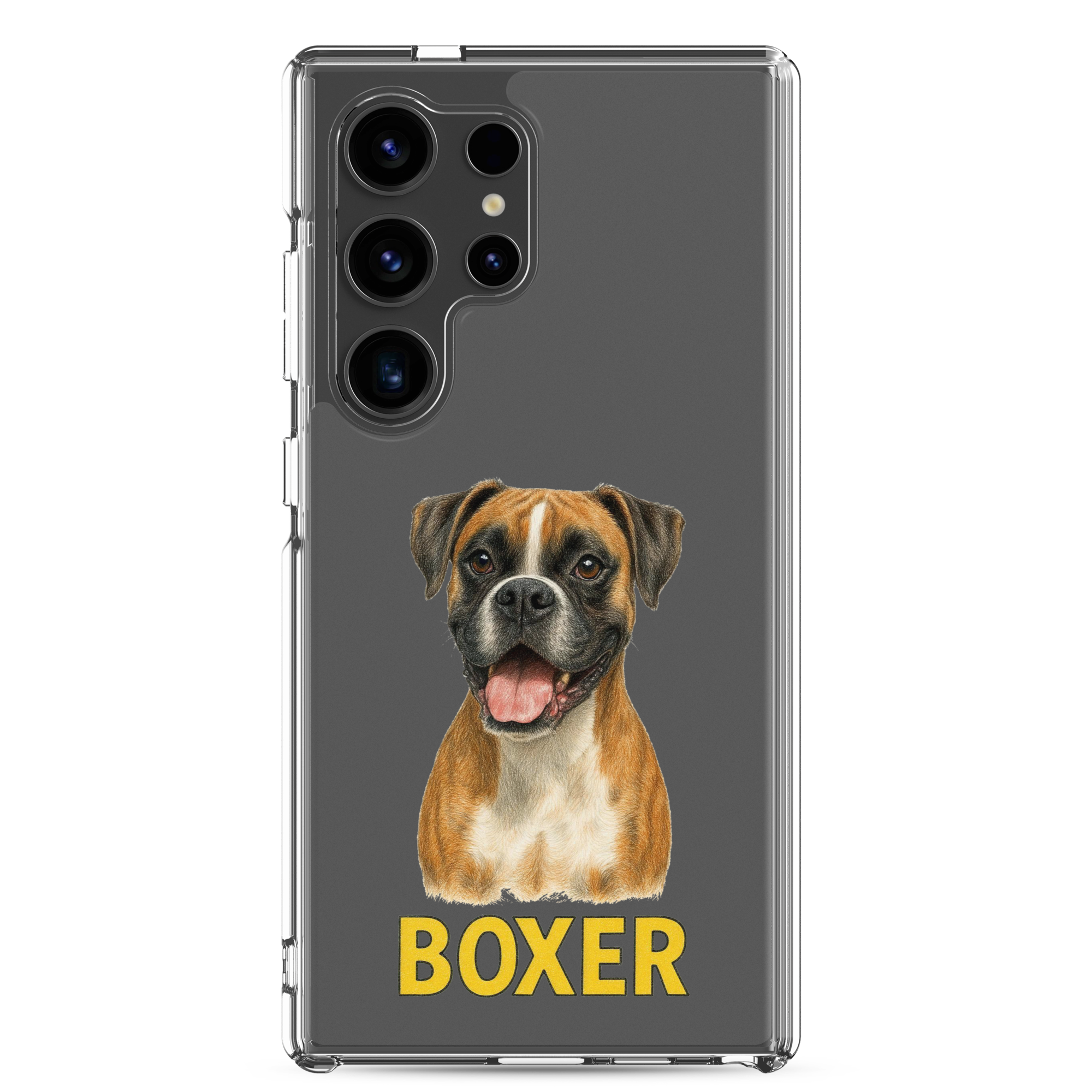 Boxer Clear Case for Samsung