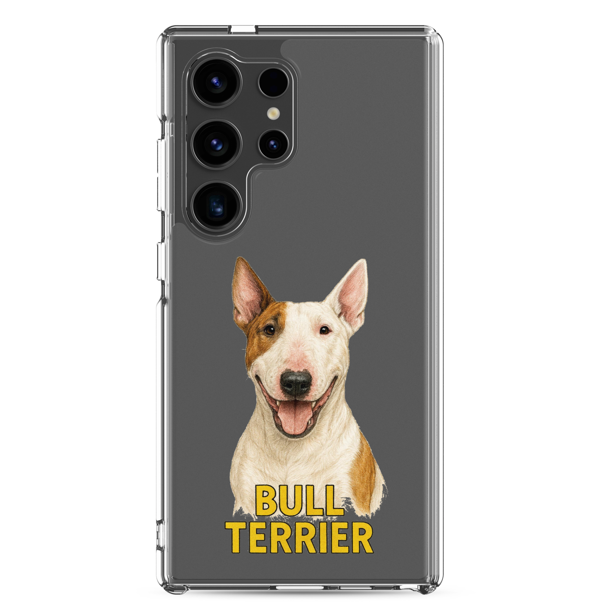 Bull Terrier Clear Case for Samsung