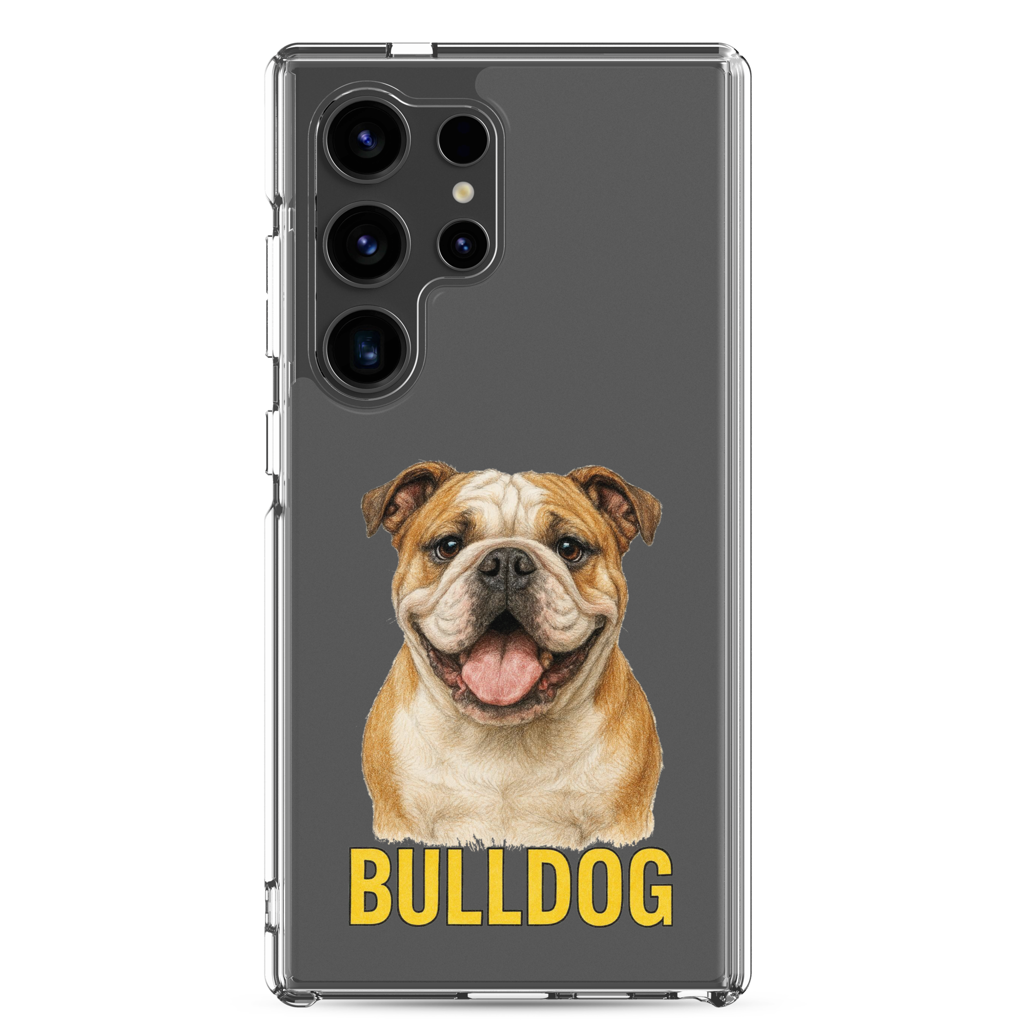 Bulldog Clear Case for Samsung
