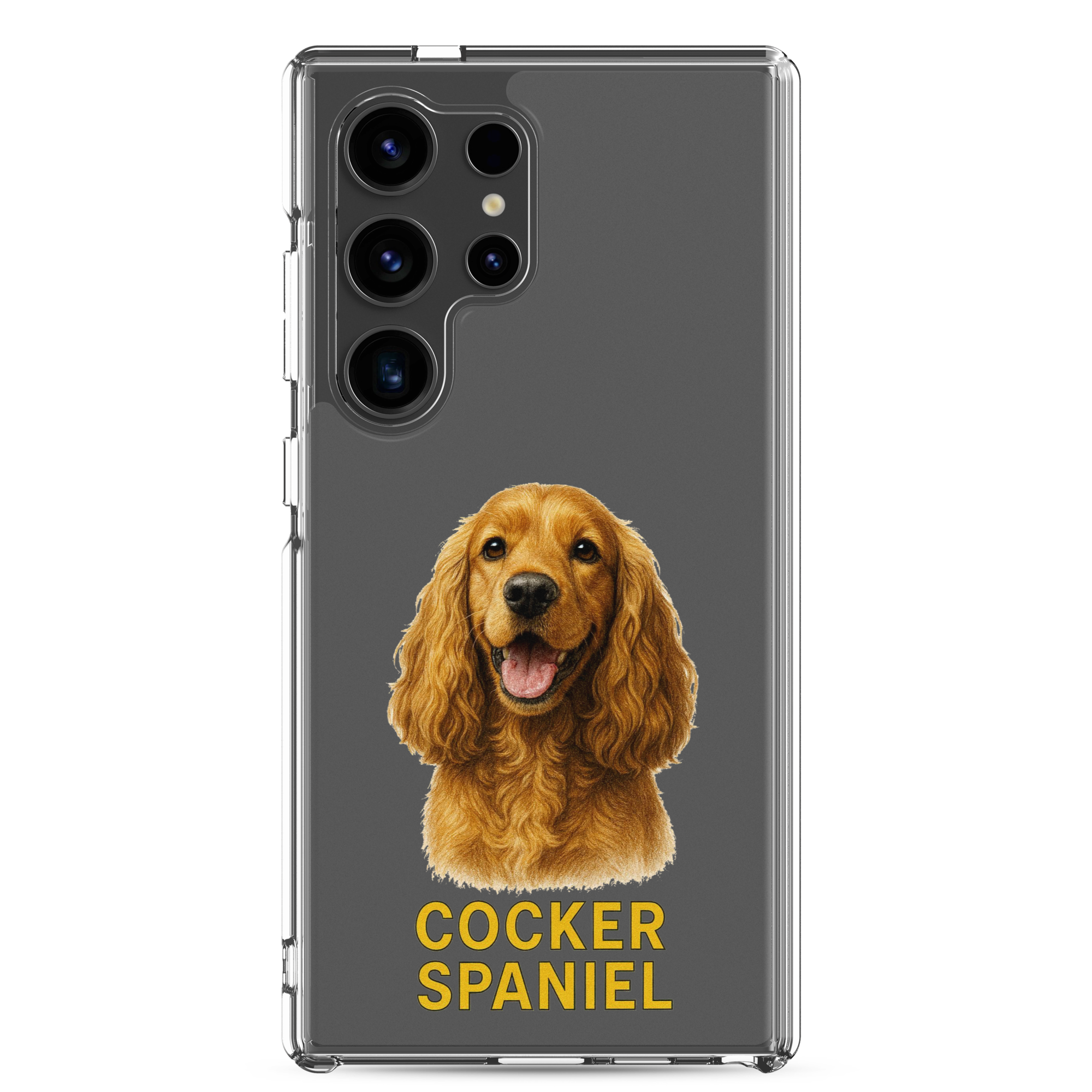 Cocker Spaniel Clear Case for Samsung