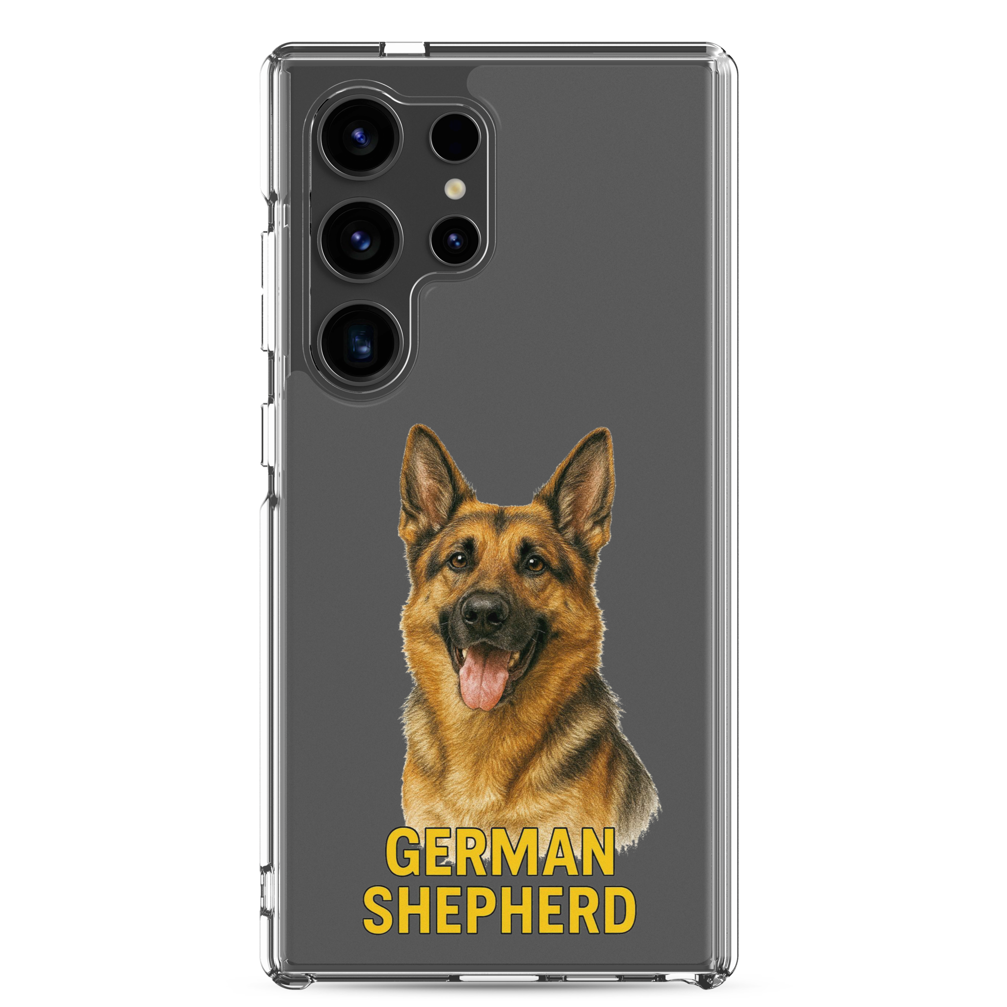 German Shepherd Clear Case for Samsung