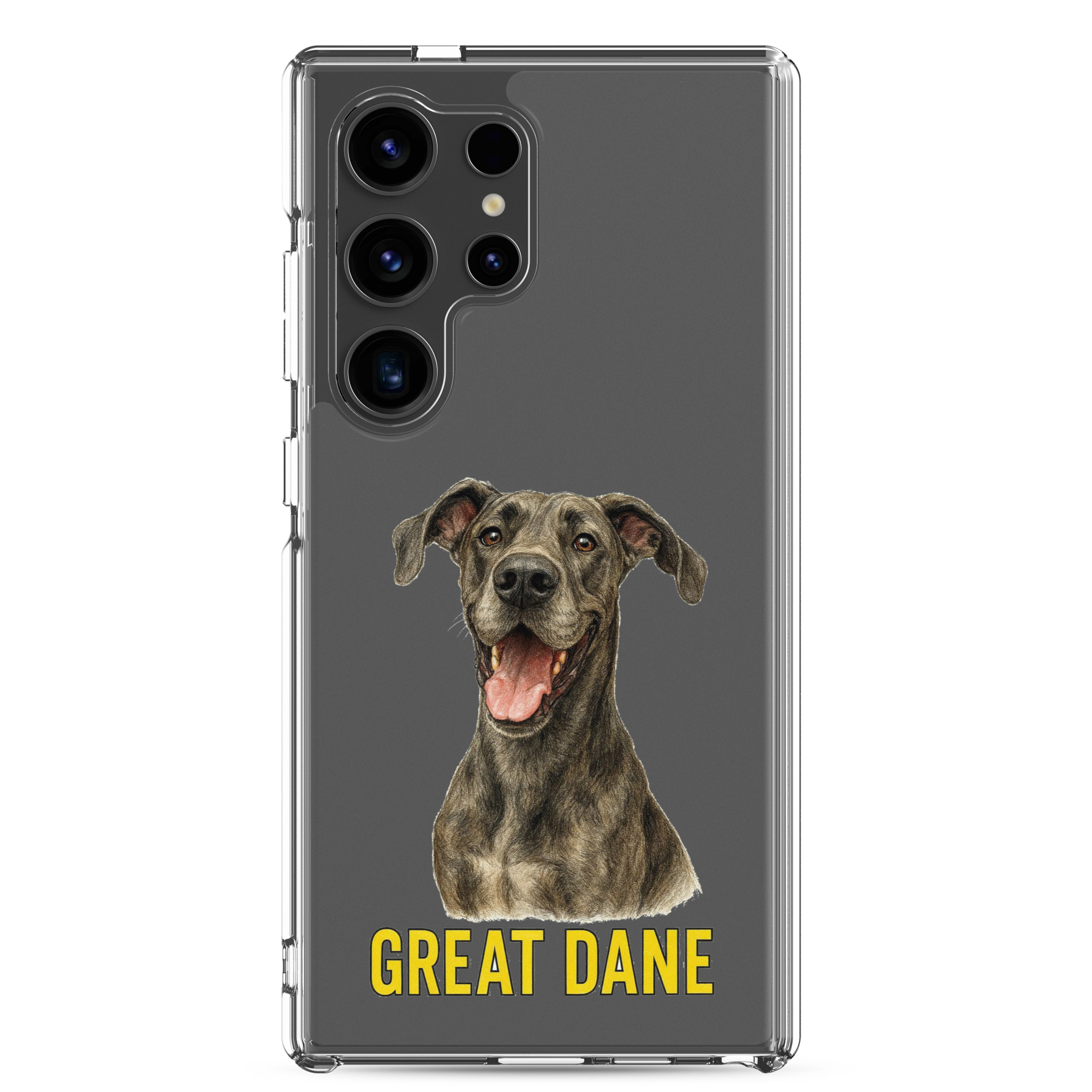 Great Dane Clear Case for Samsung