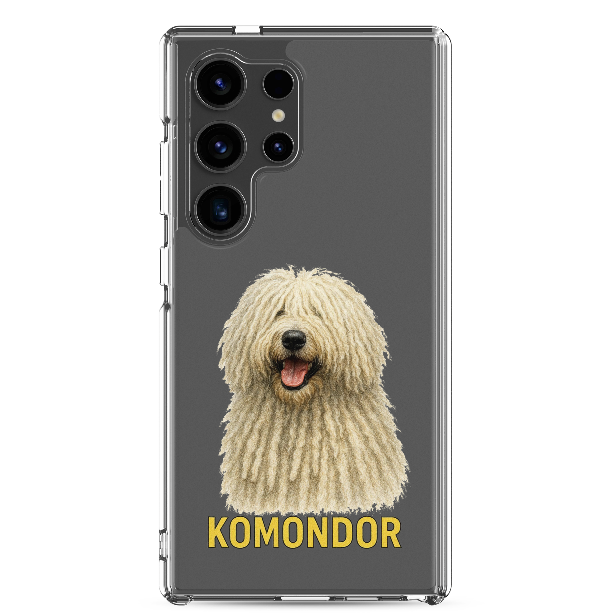 Komondor Clear Case for Samsung