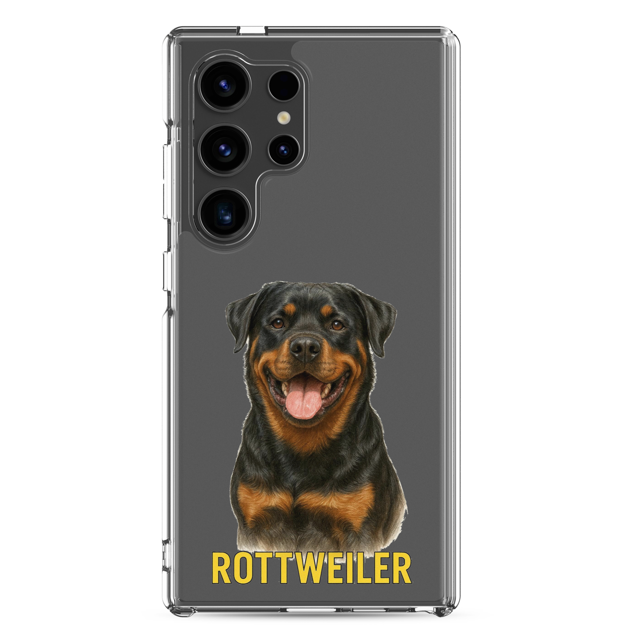 Rottweiler Clear Case for Samsung