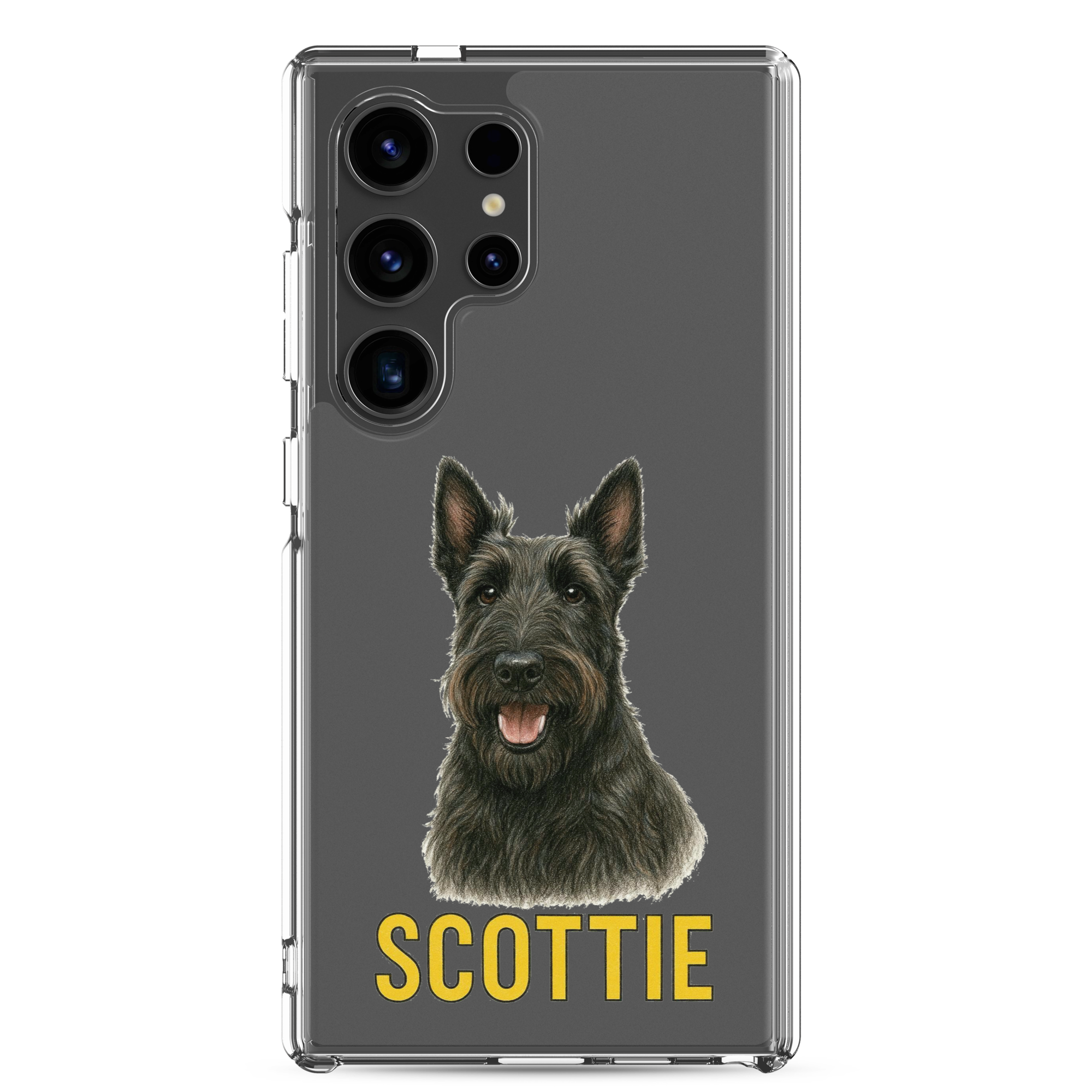 Scottie Clear Case for Samsung