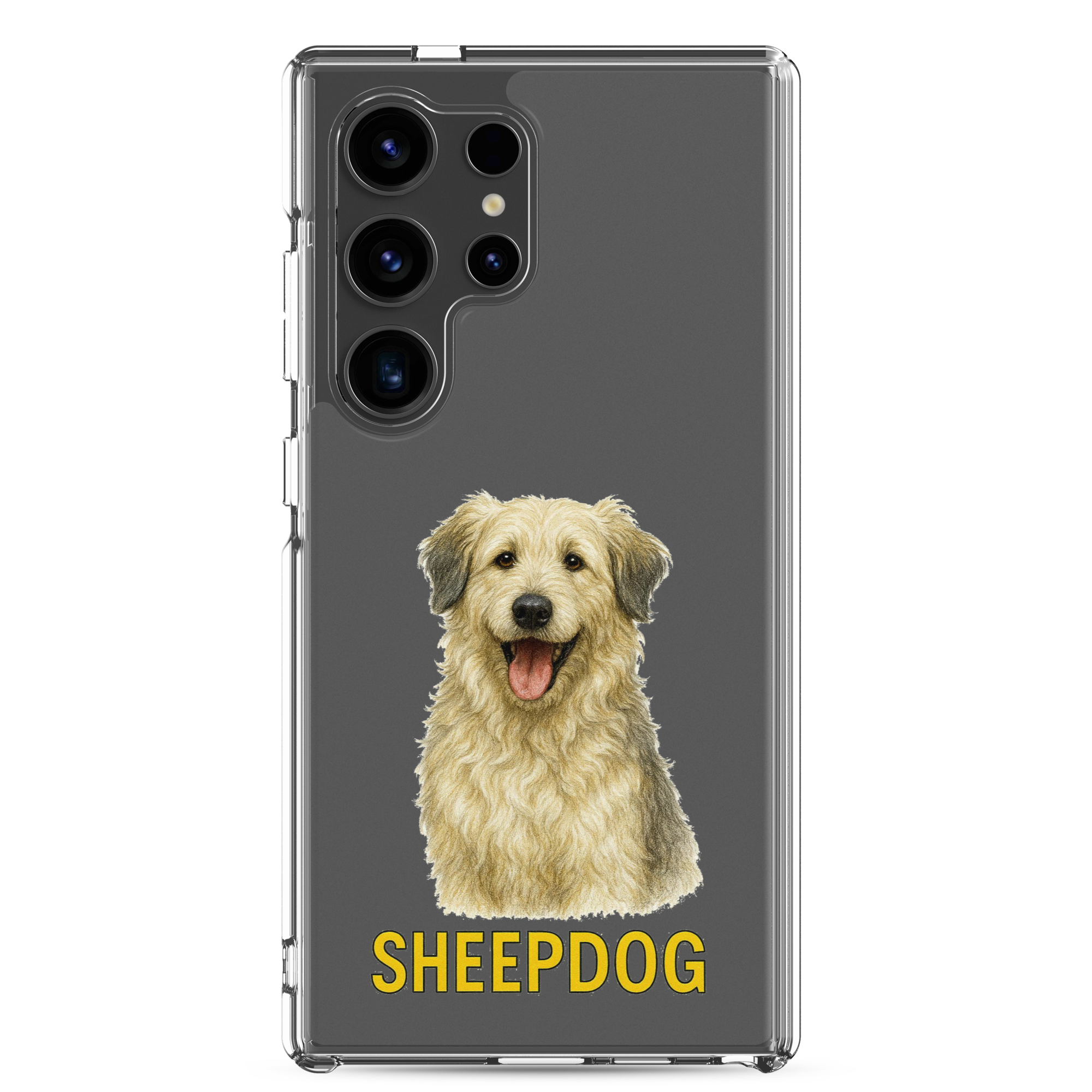 Sheepdog Clear Case for Samsung