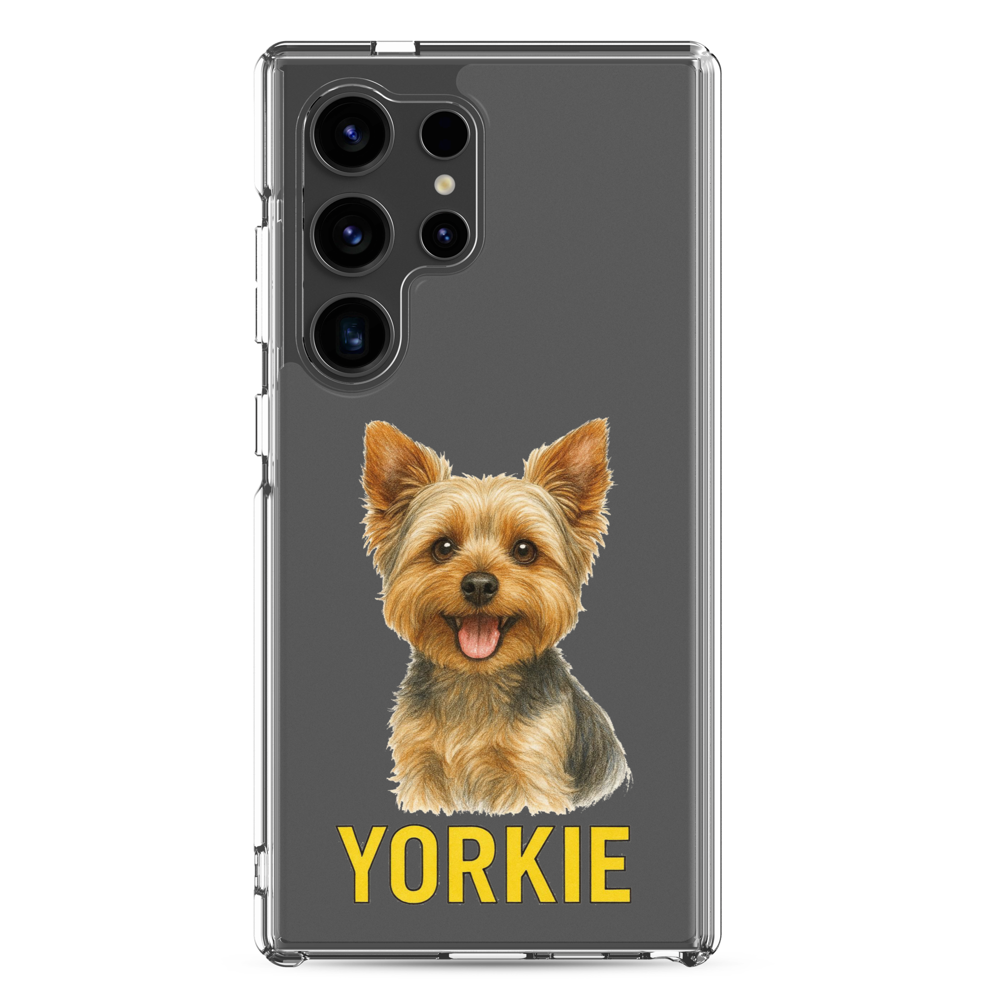 Yorkie Clear Case for Samsung