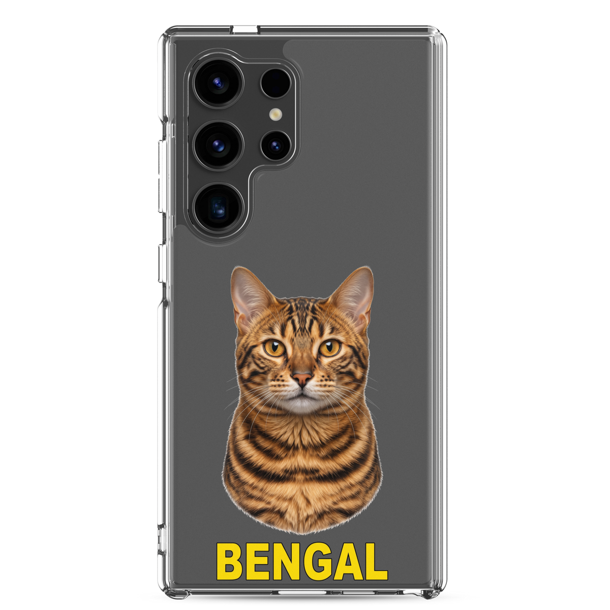 Bengal Cat Clear Case for Samsung®
