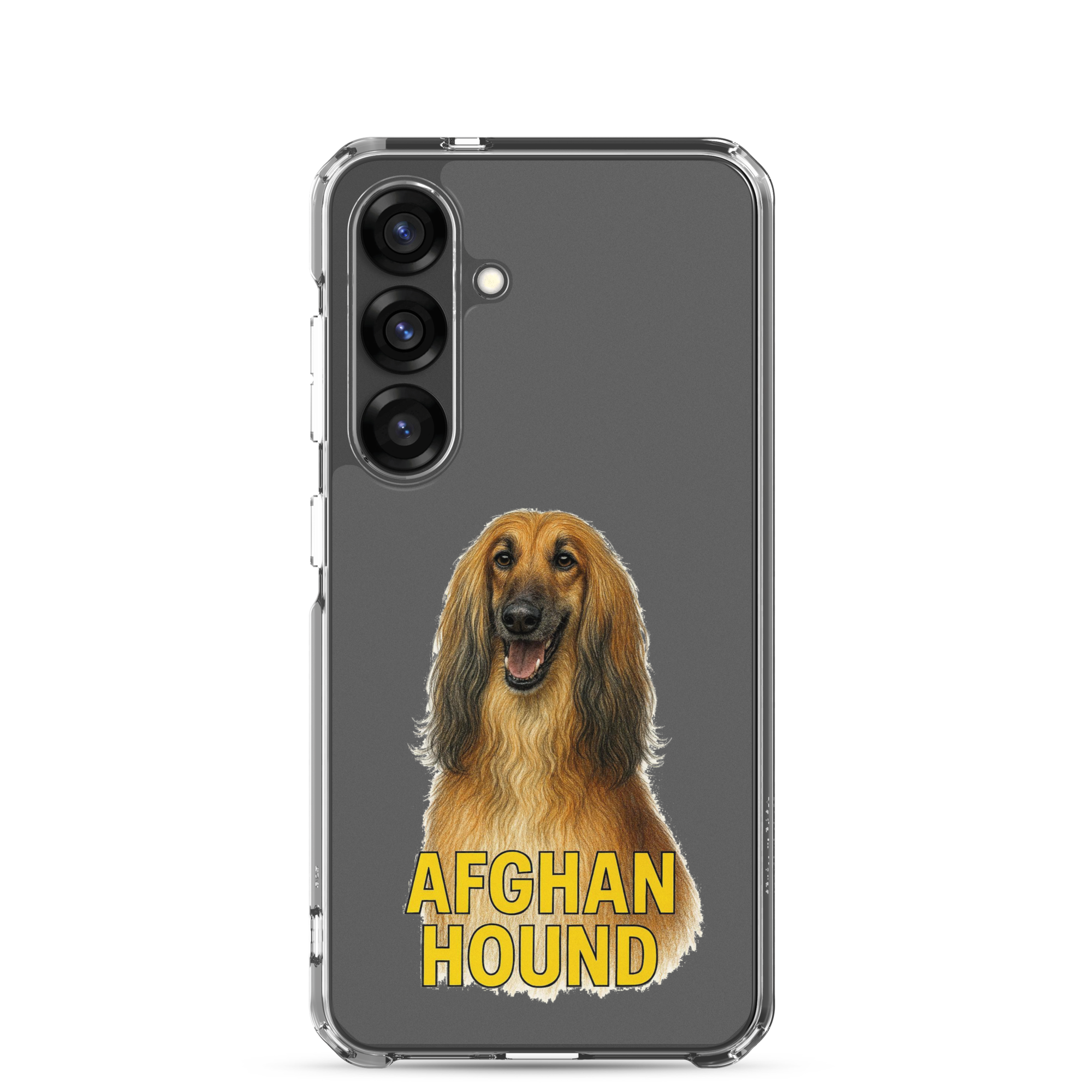 Afghan Hound Clear Case for Samsung