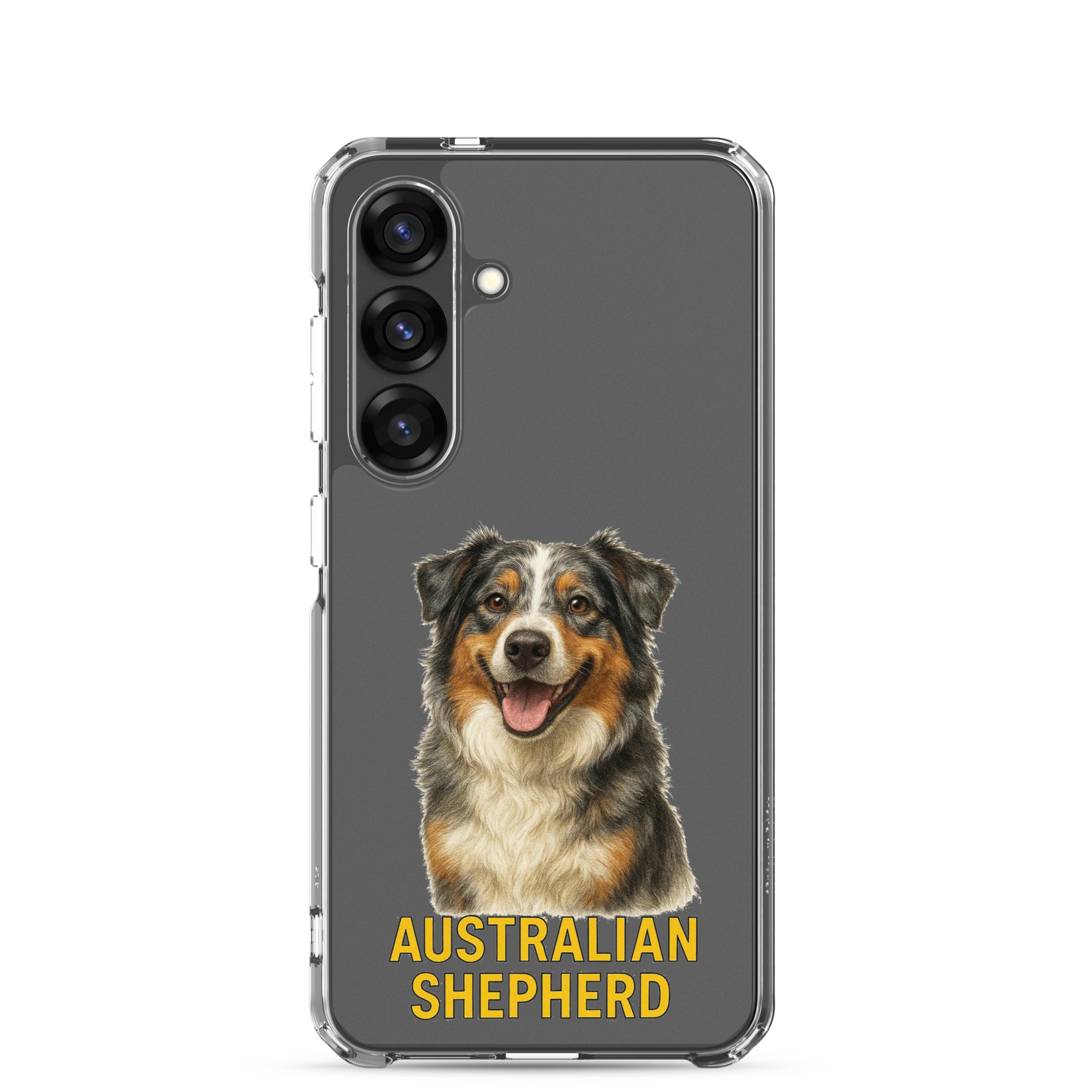 Australian Shepherd Clear Case for Samsung