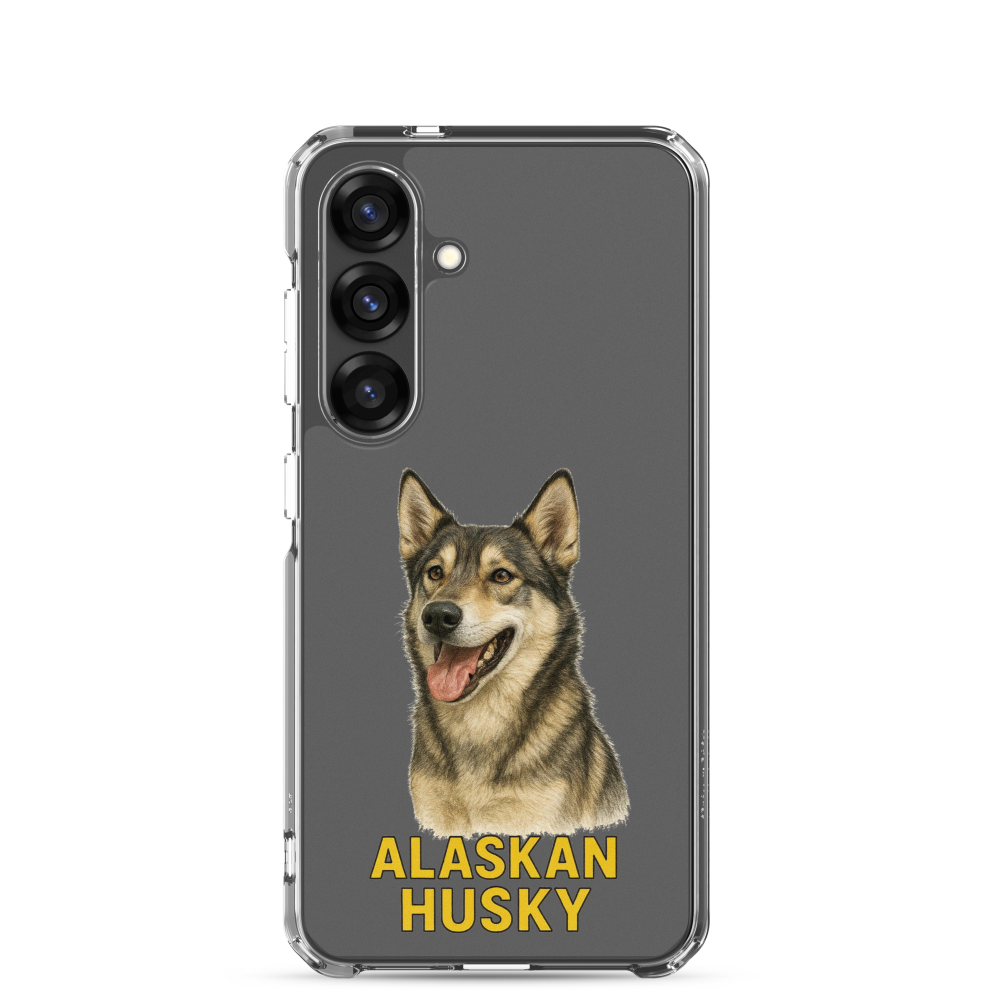 Alaskan Husky Clear Case for Samsung