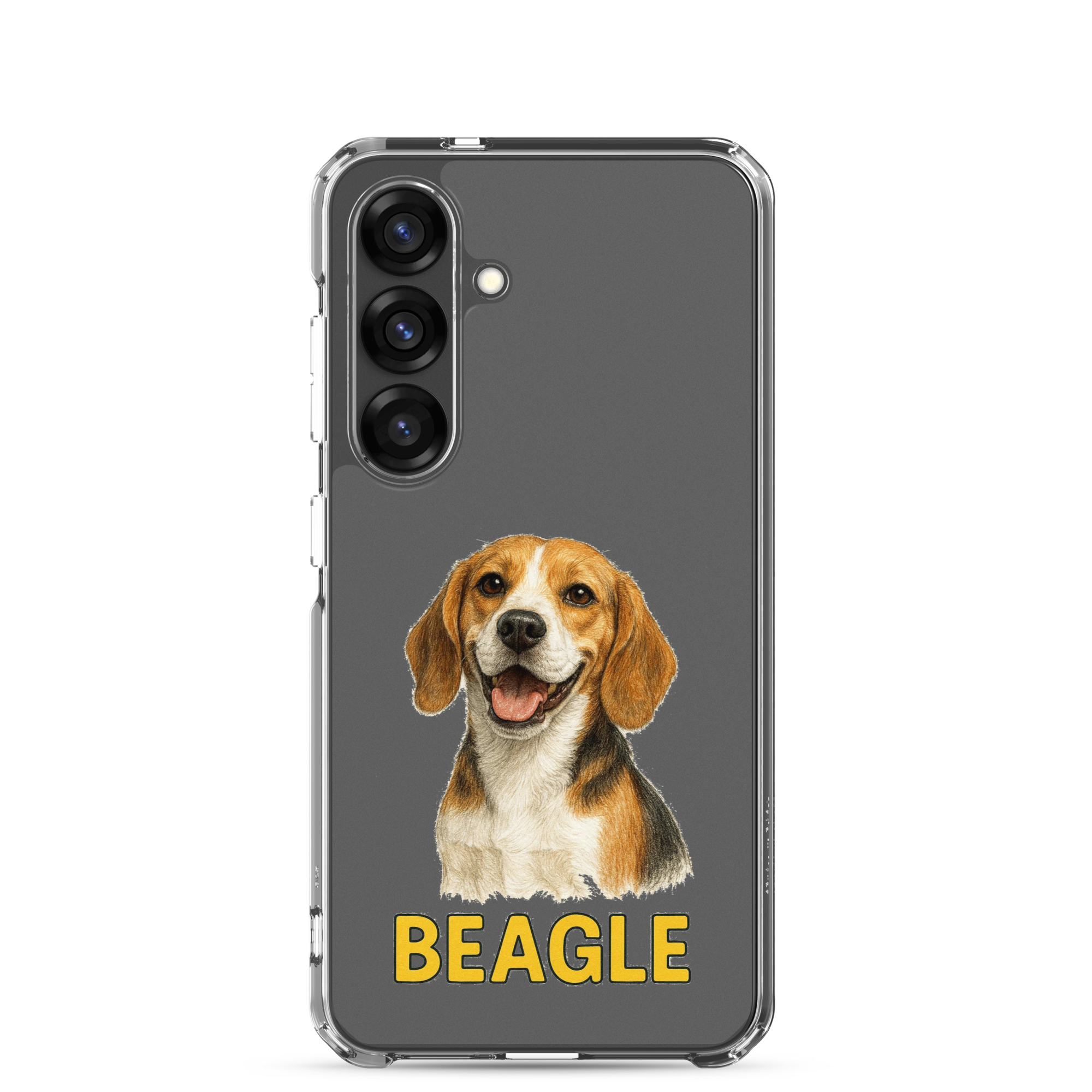 Beagle Clear Case for Samsung