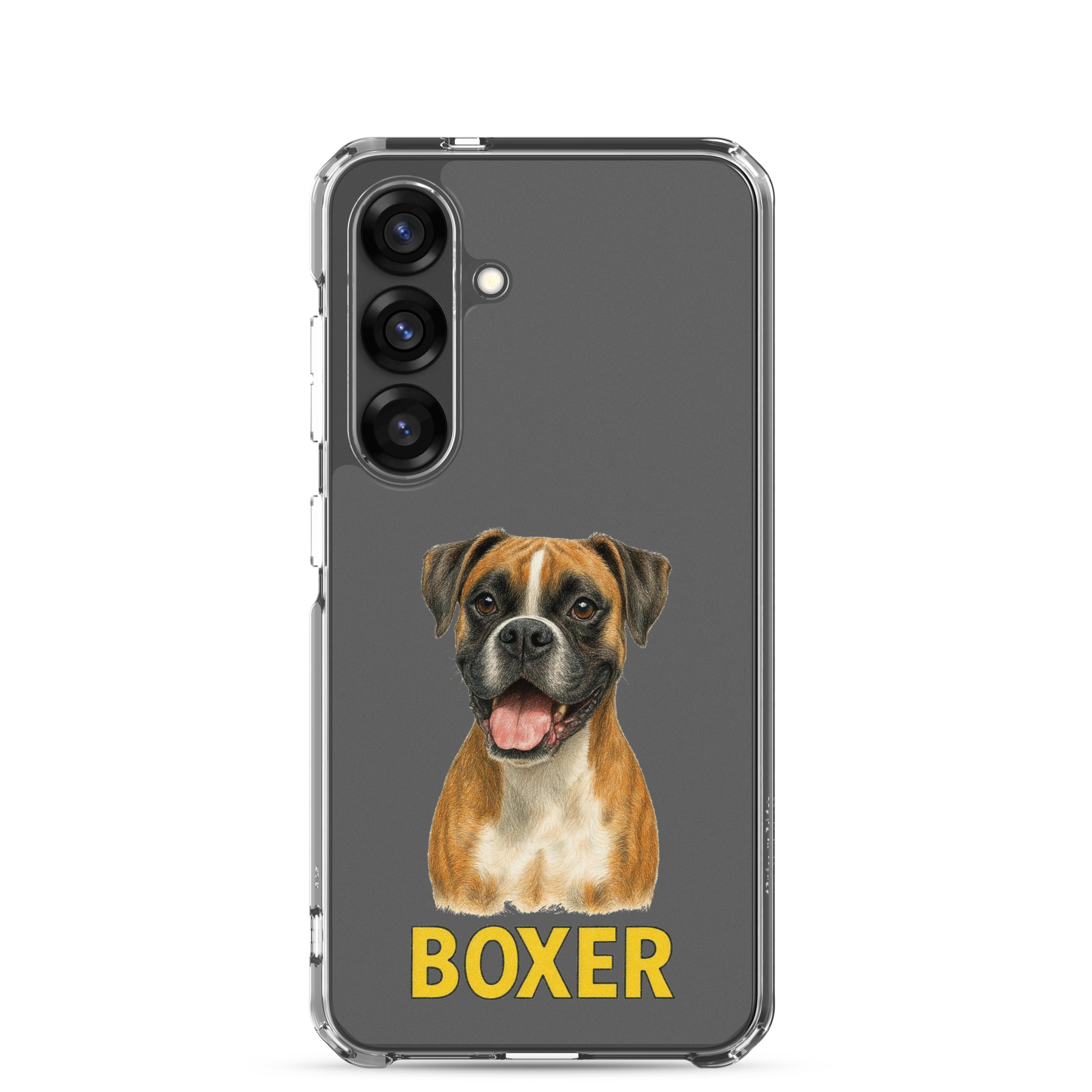 Boxer Clear Case for Samsung