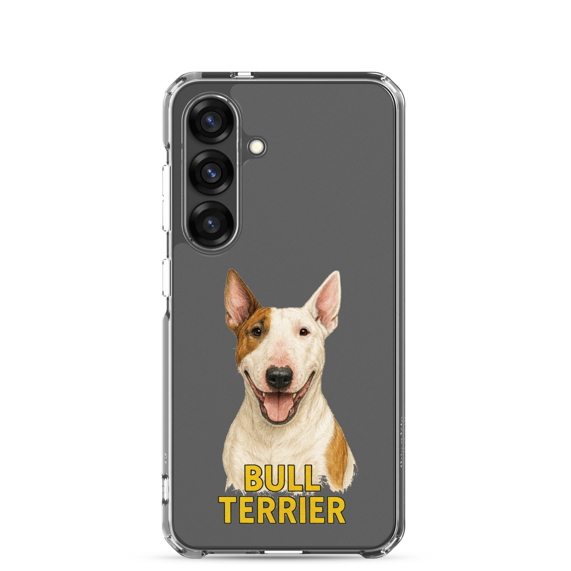 Bull Terrier Clear Case for Samsung