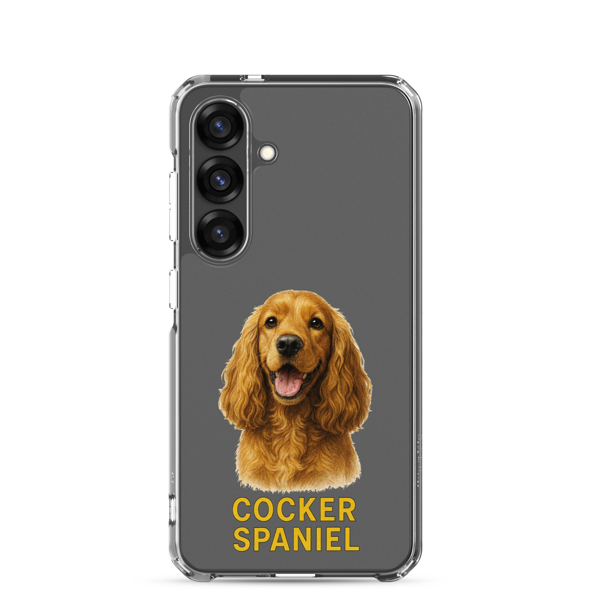 Cocker Spaniel Clear Case for Samsung