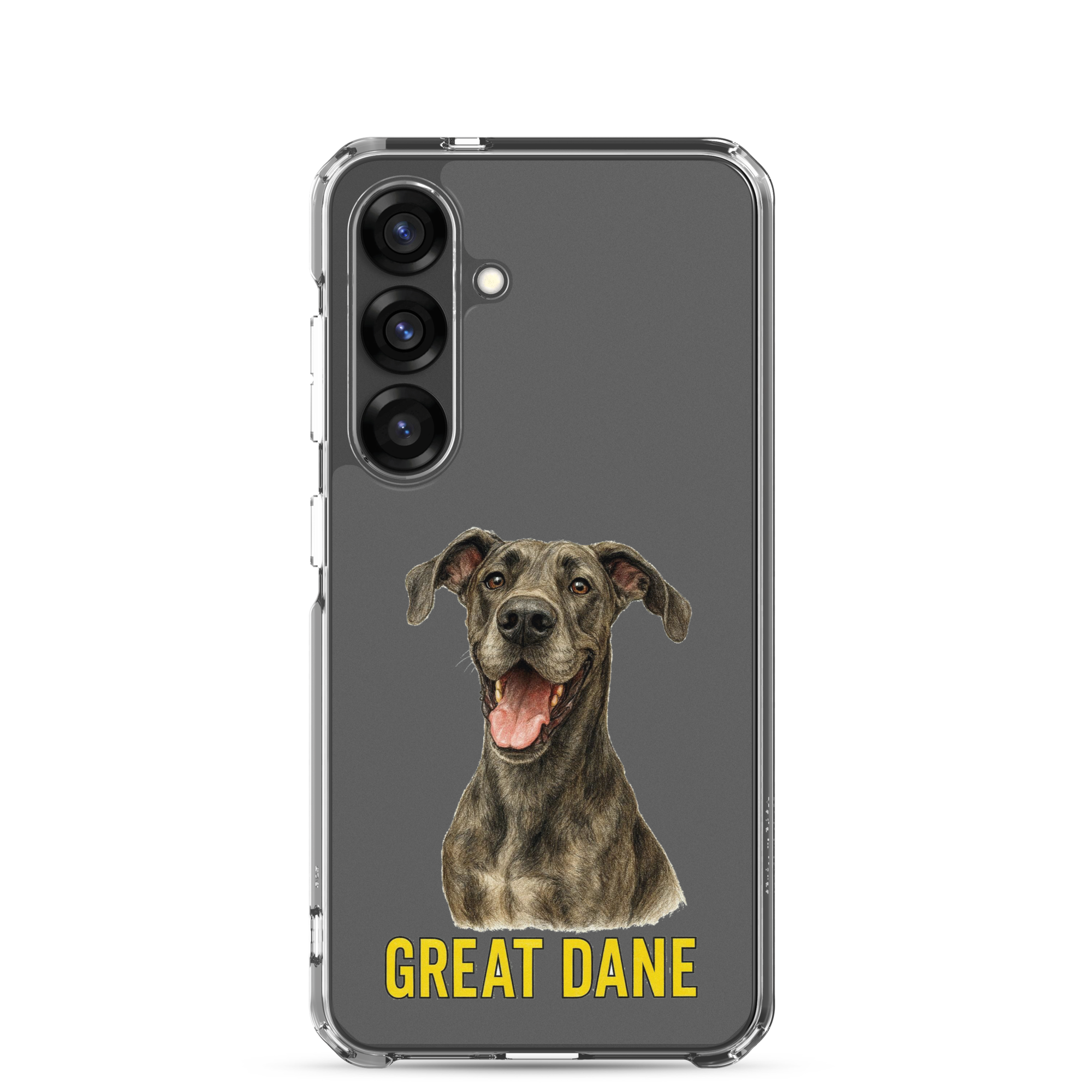 Great Dane Clear Case for Samsung