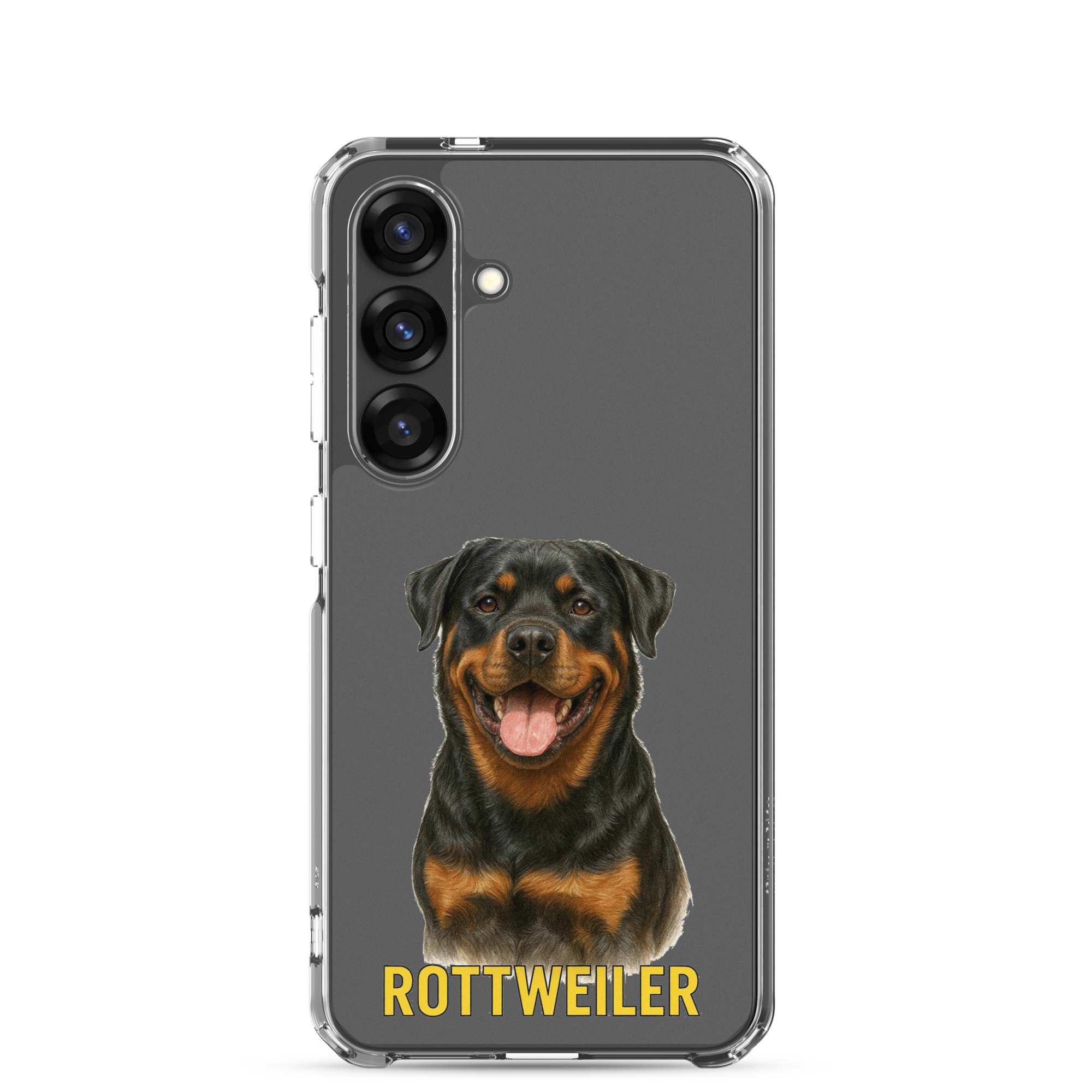 Rottweiler Clear Case for Samsung