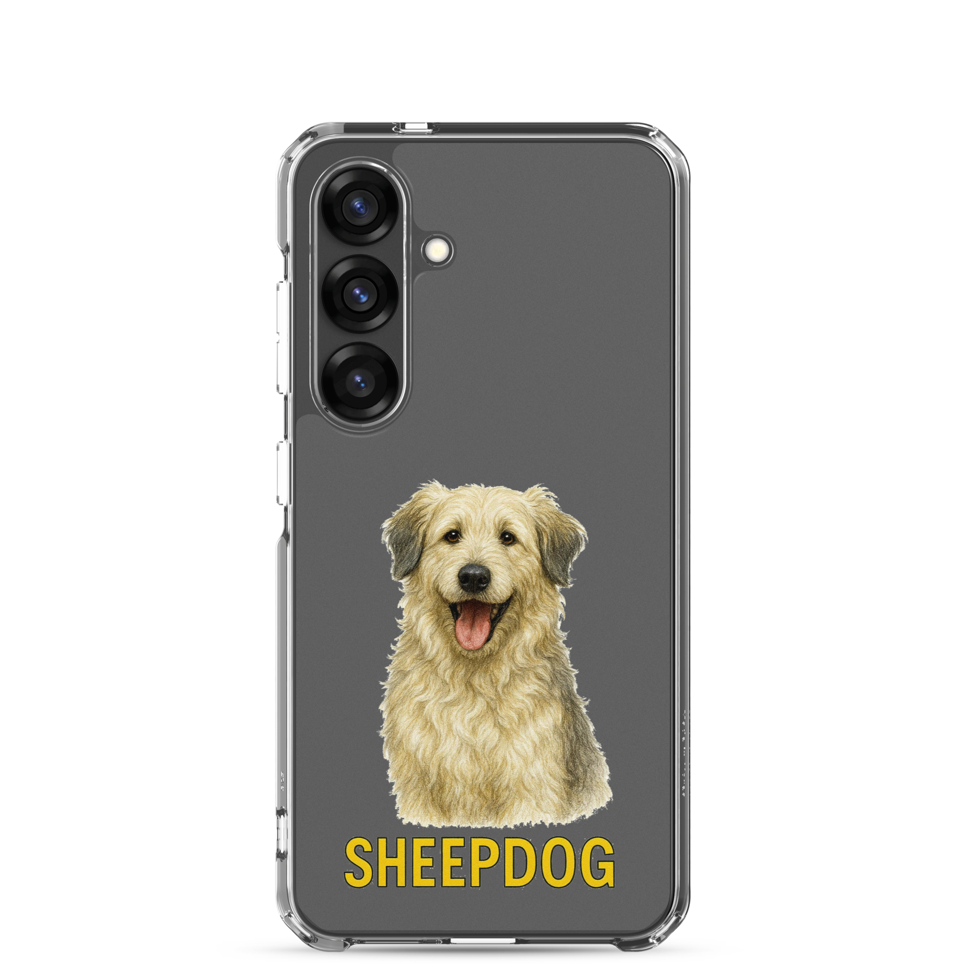Sheepdog Clear Case for Samsung