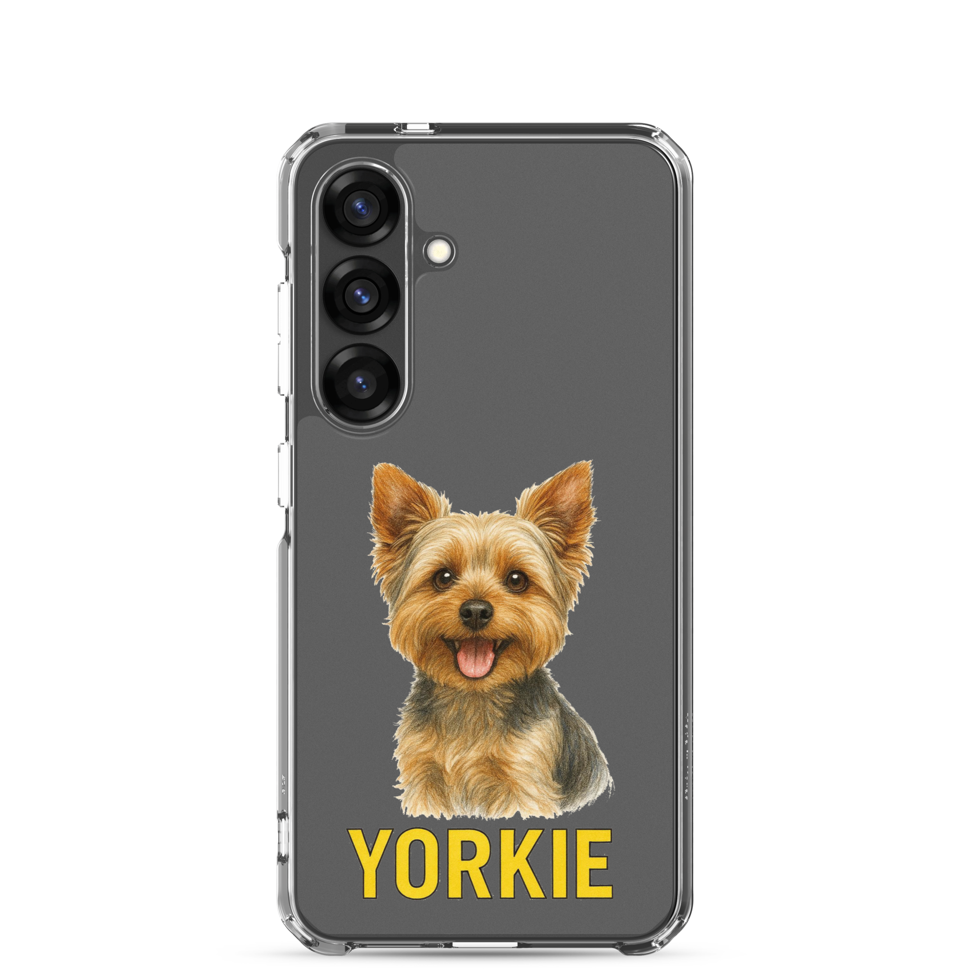 Yorkie Clear Case for Samsung