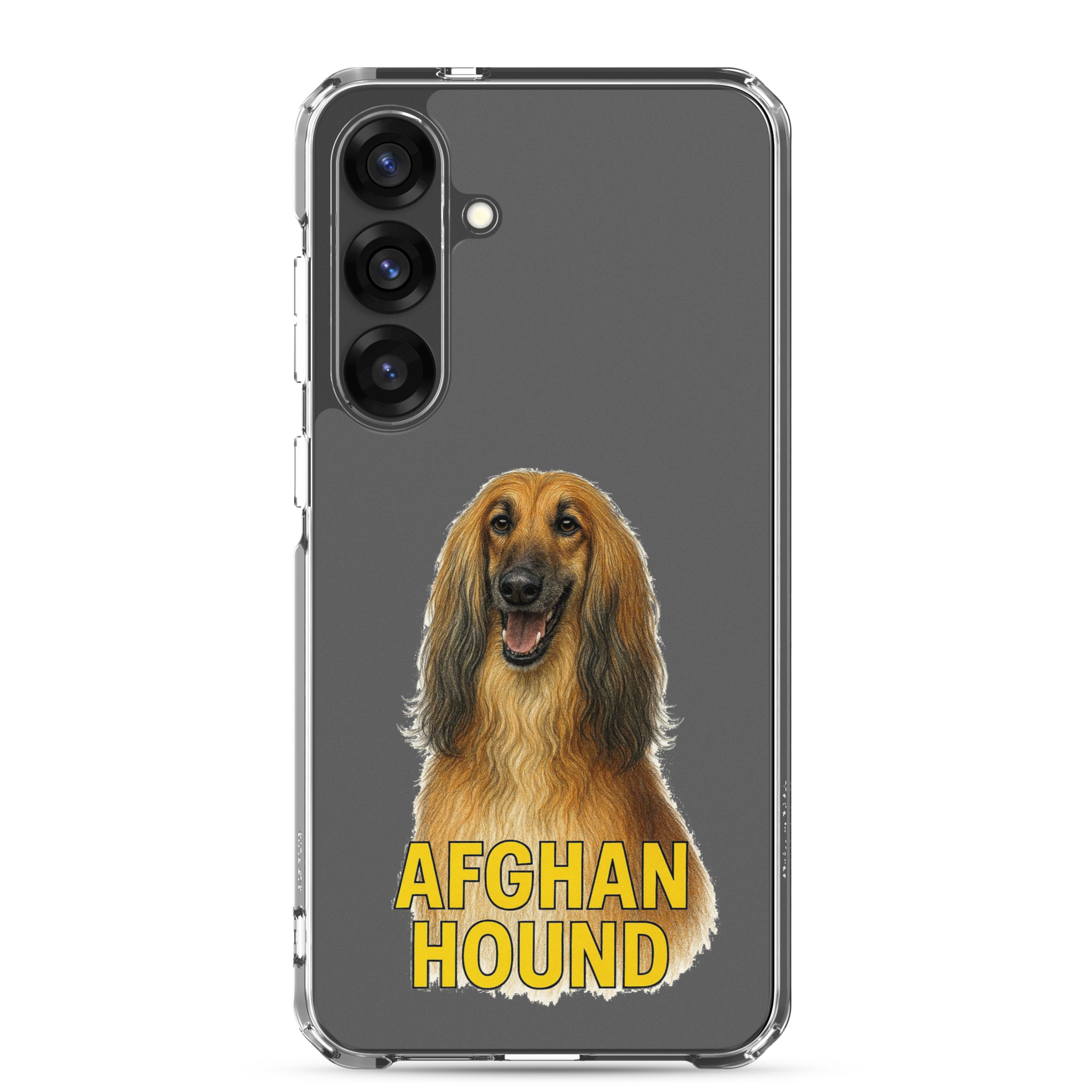 Afghan Hound Clear Case for Samsung