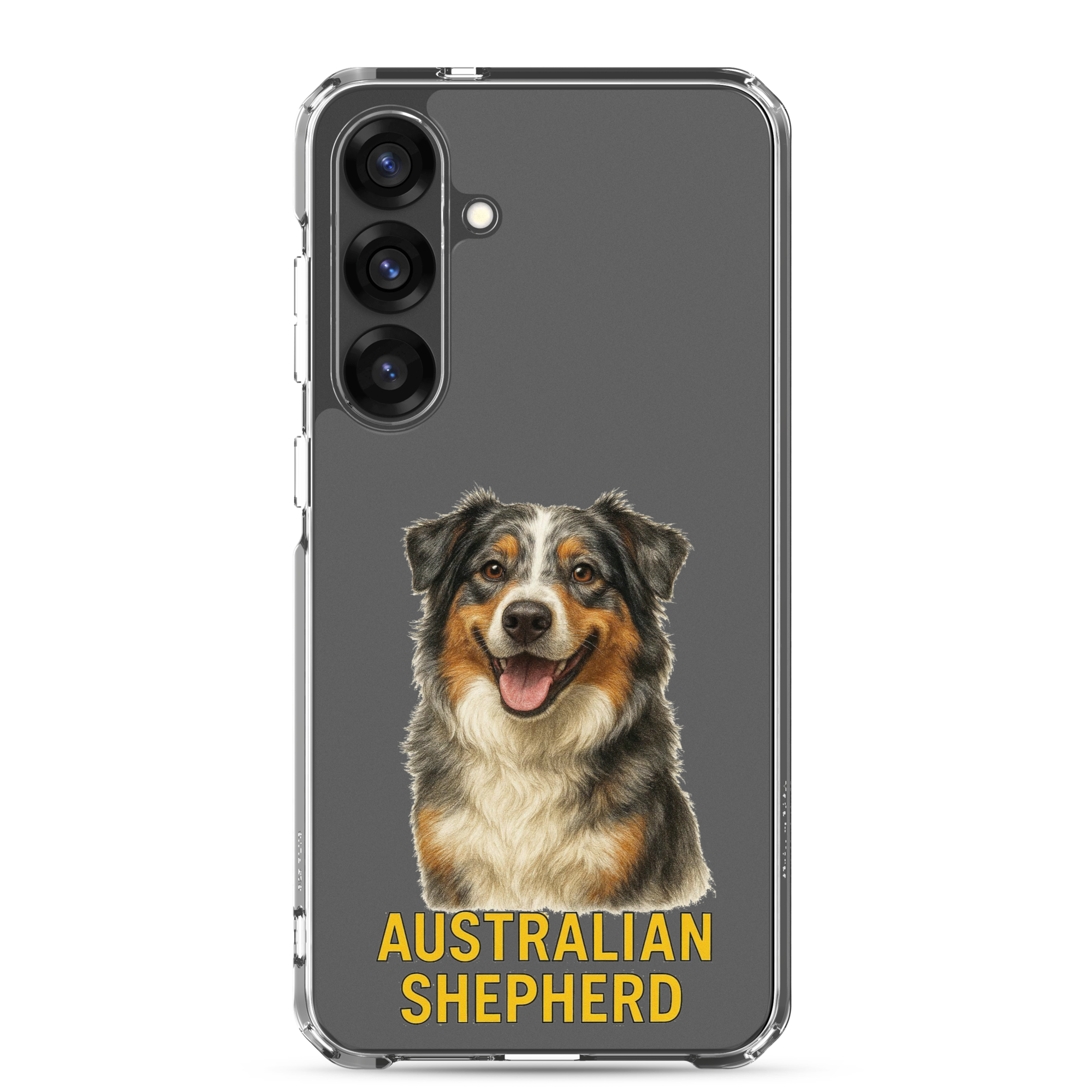 Australian Shepherd Clear Case for Samsung