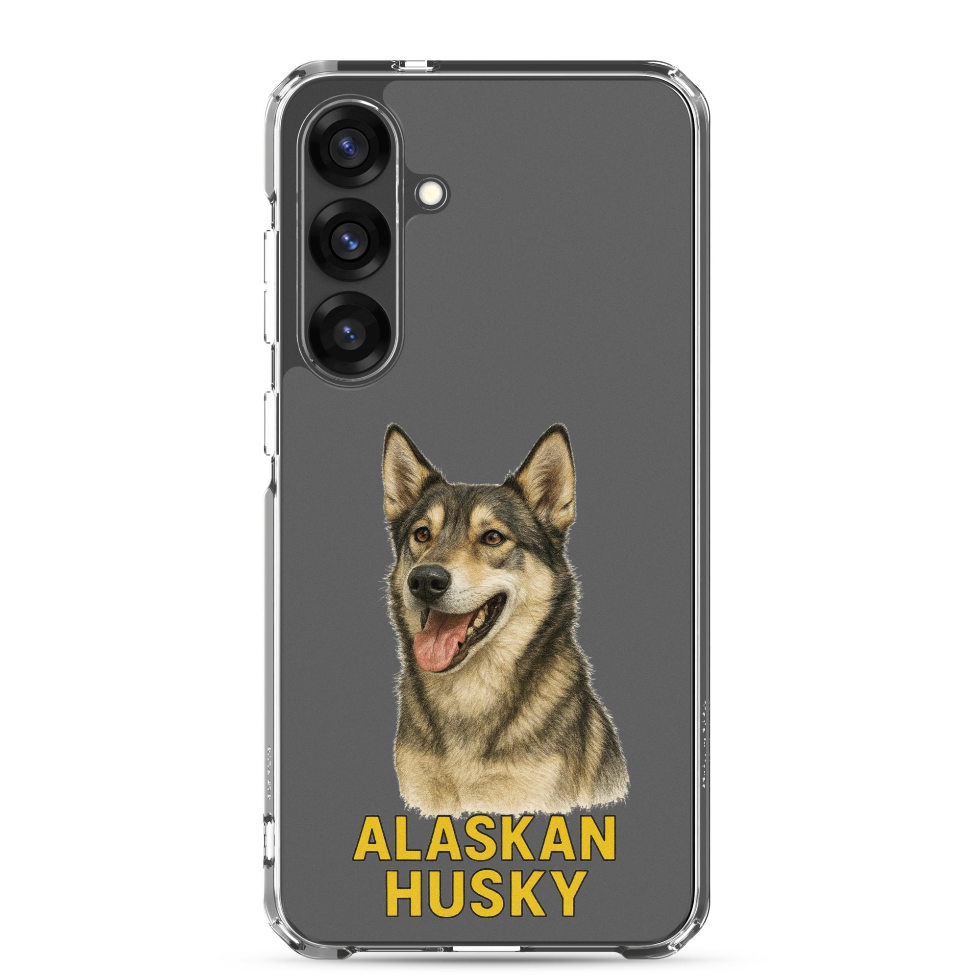 Alaskan Husky Clear Case for Samsung