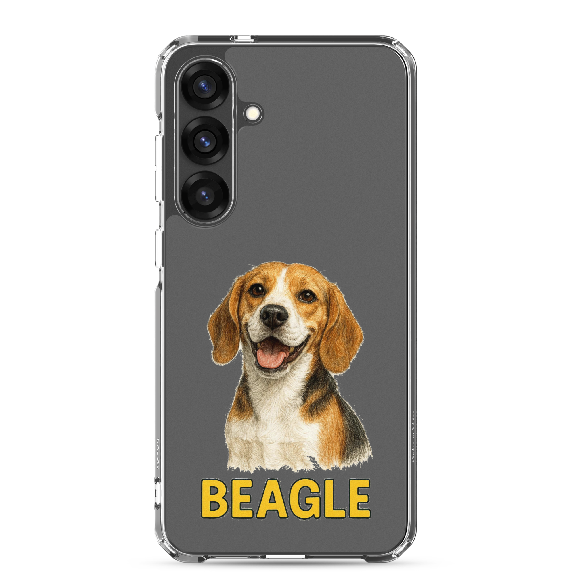 Beagle Clear Case for Samsung