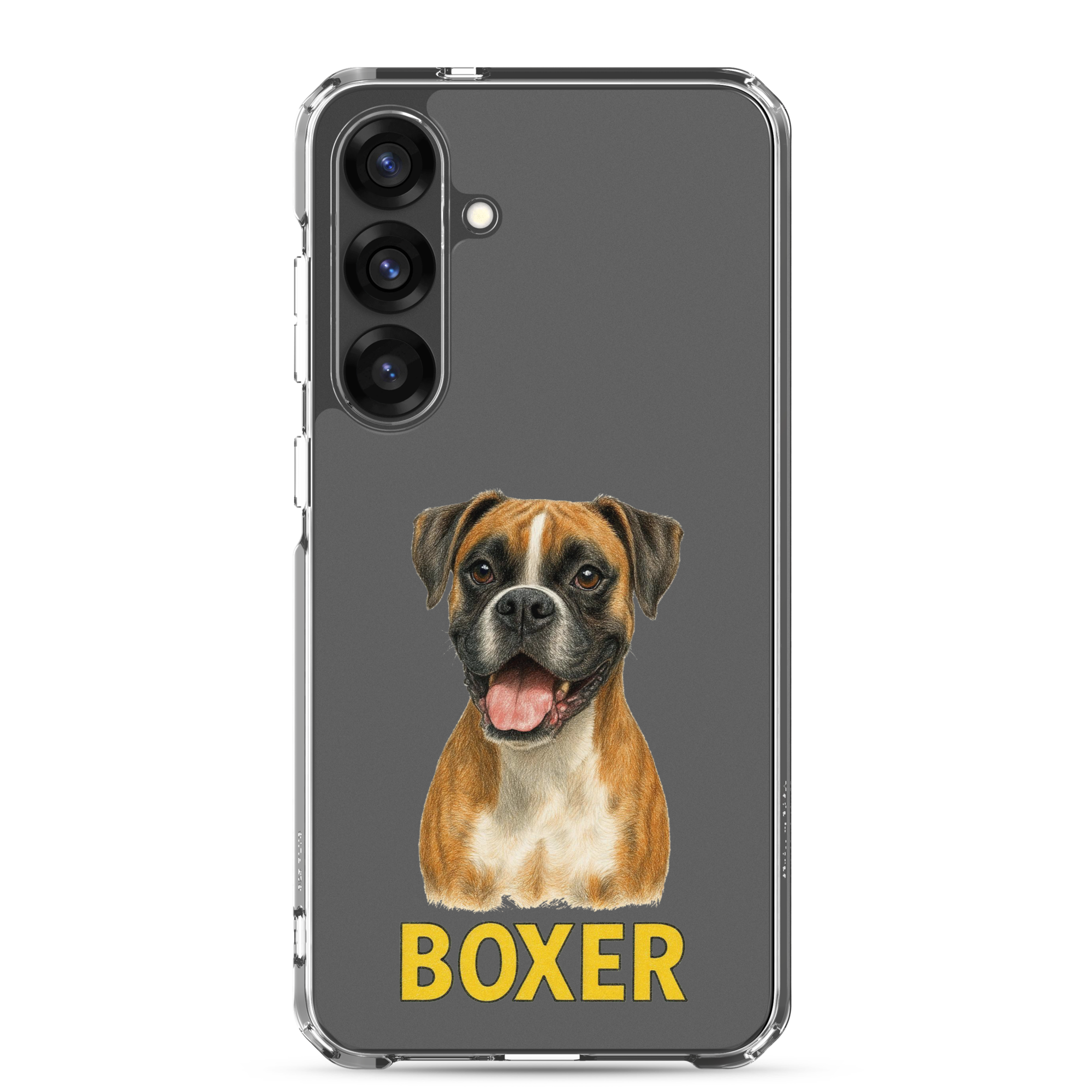 Boxer Clear Case for Samsung