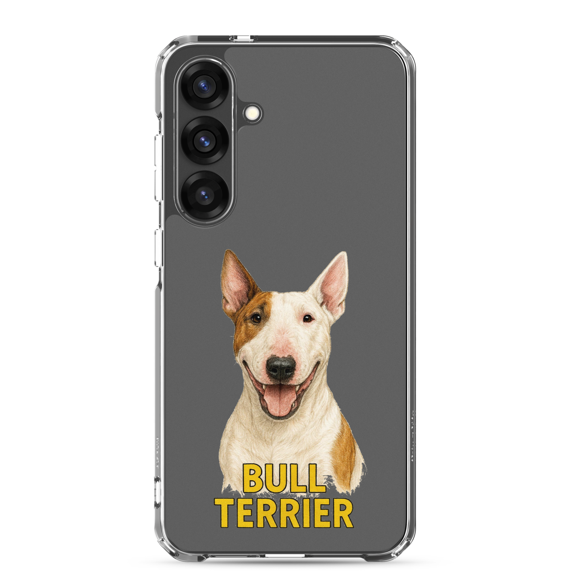 Bull Terrier Clear Case for Samsung