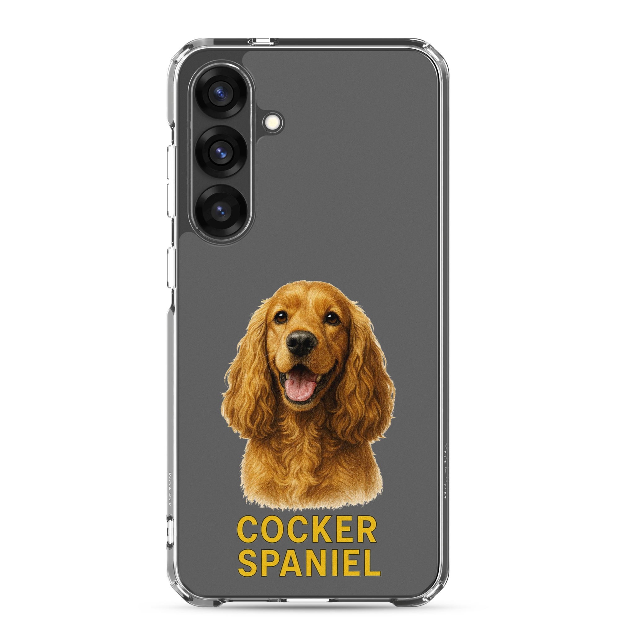 Cocker Spaniel Clear Case for Samsung