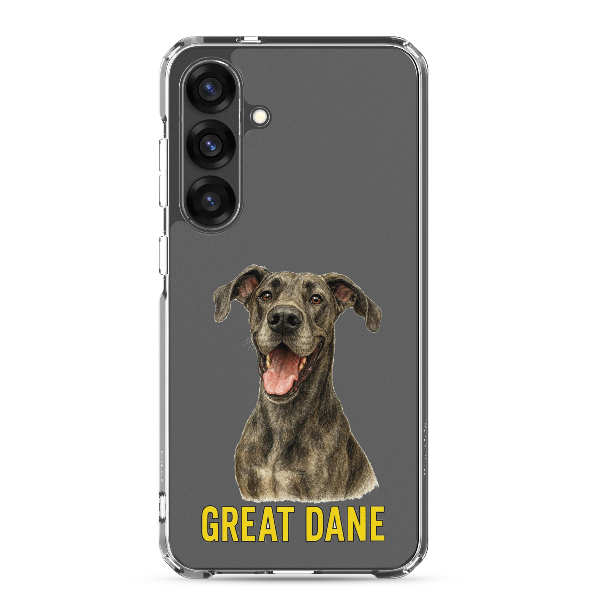 Great Dane Clear Case for Samsung