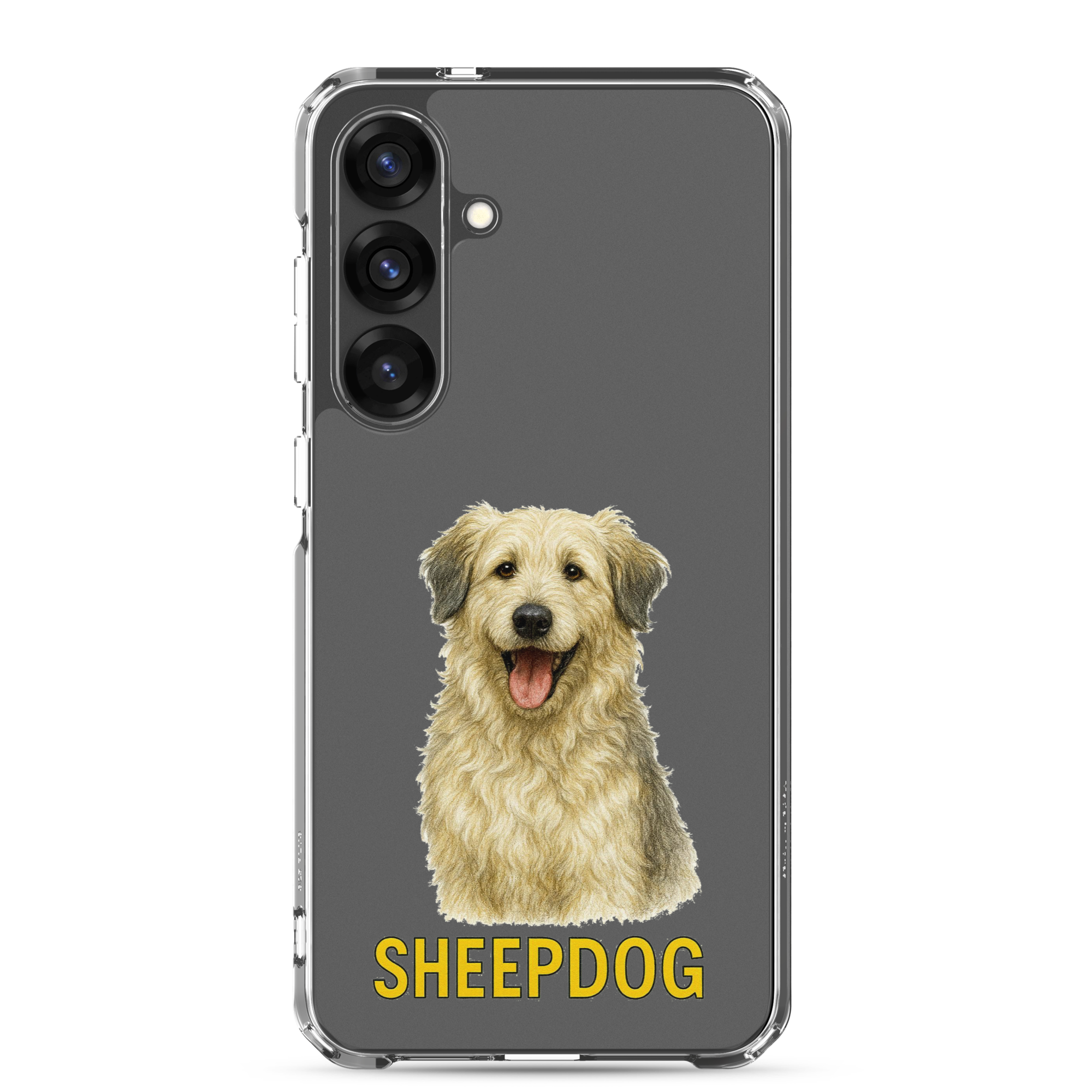 Sheepdog Clear Case for Samsung