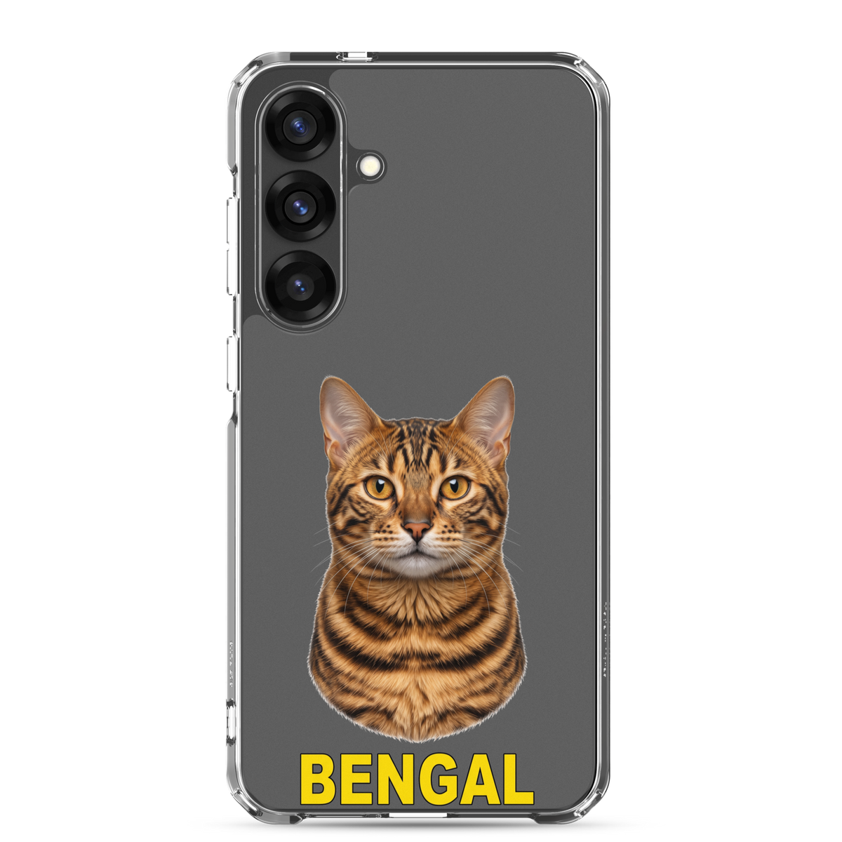 Bengal Cat Clear Case for Samsung®