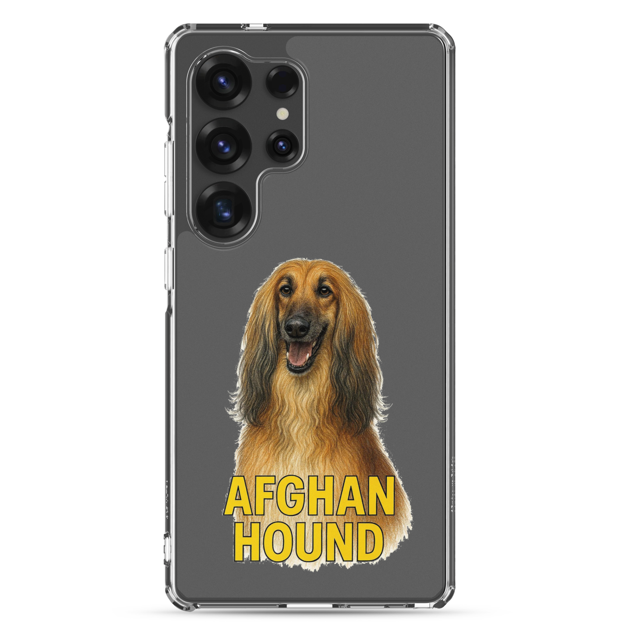 Afghan Hound Clear Case for Samsung