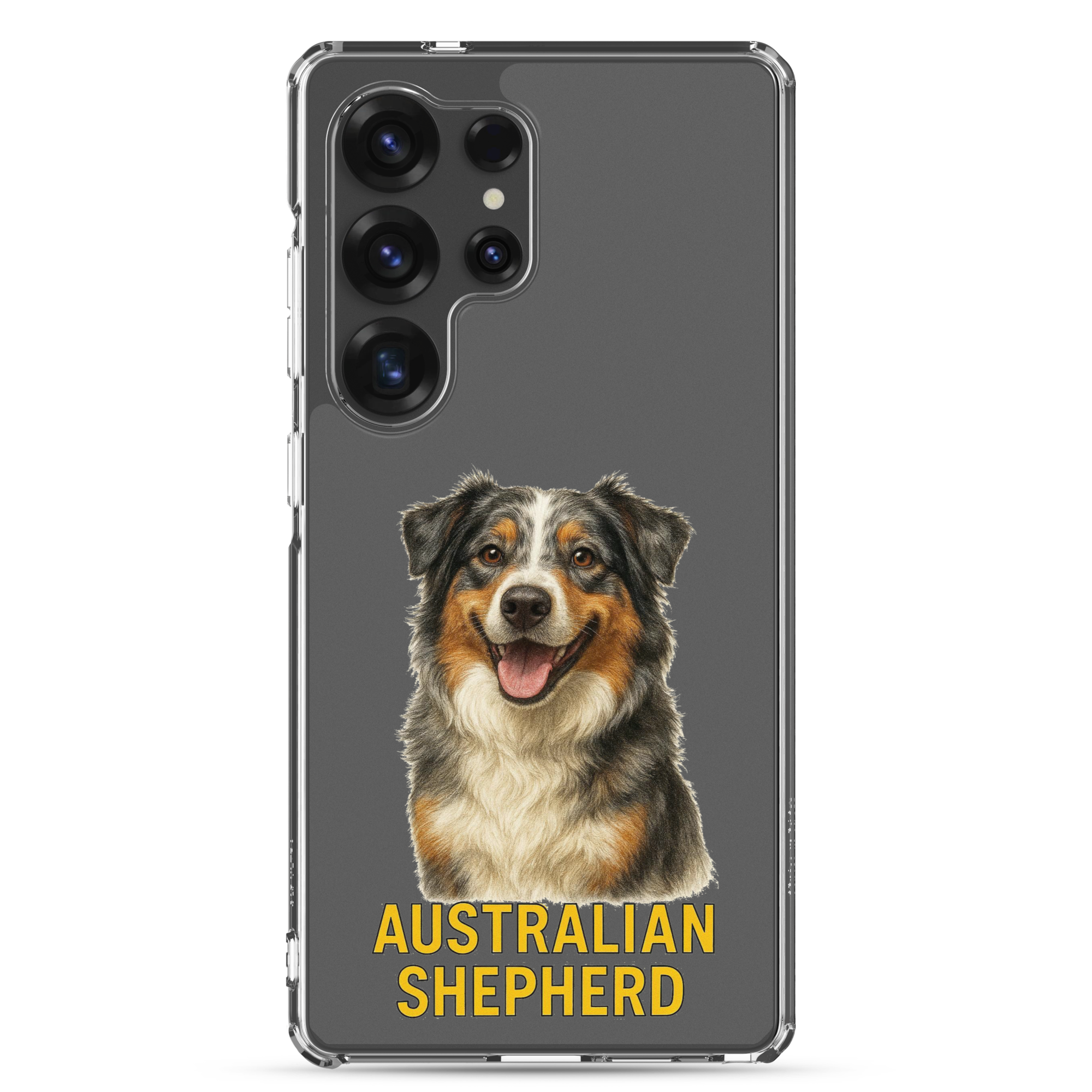 Australian Shepherd Clear Case for Samsung
