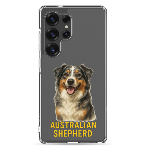 Australian Shepherd Clear Case for Samsung