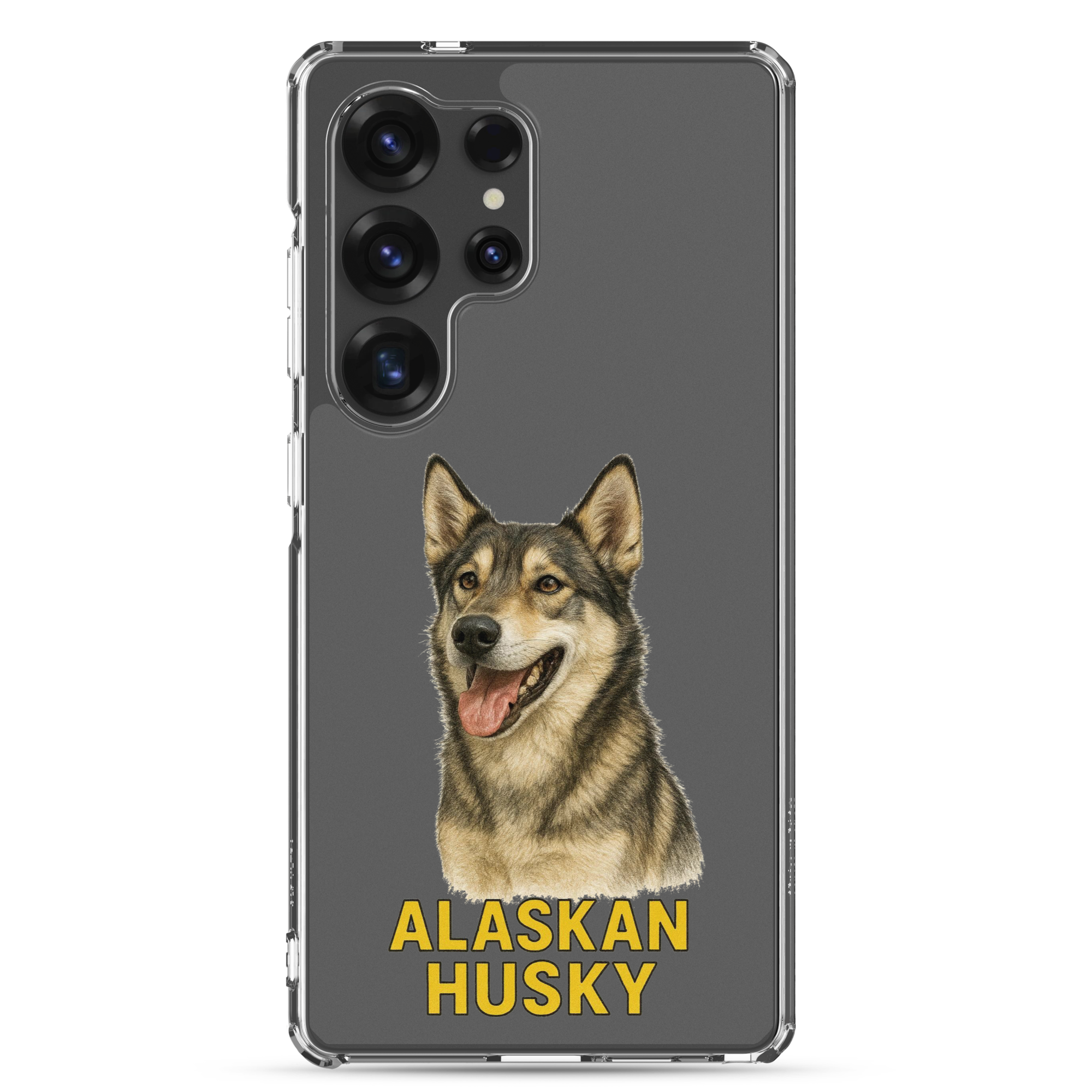 Alaskan Husky Clear Case for Samsung
