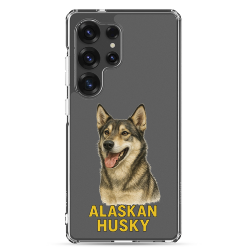 Alaskan Husky Clear Case for Samsung