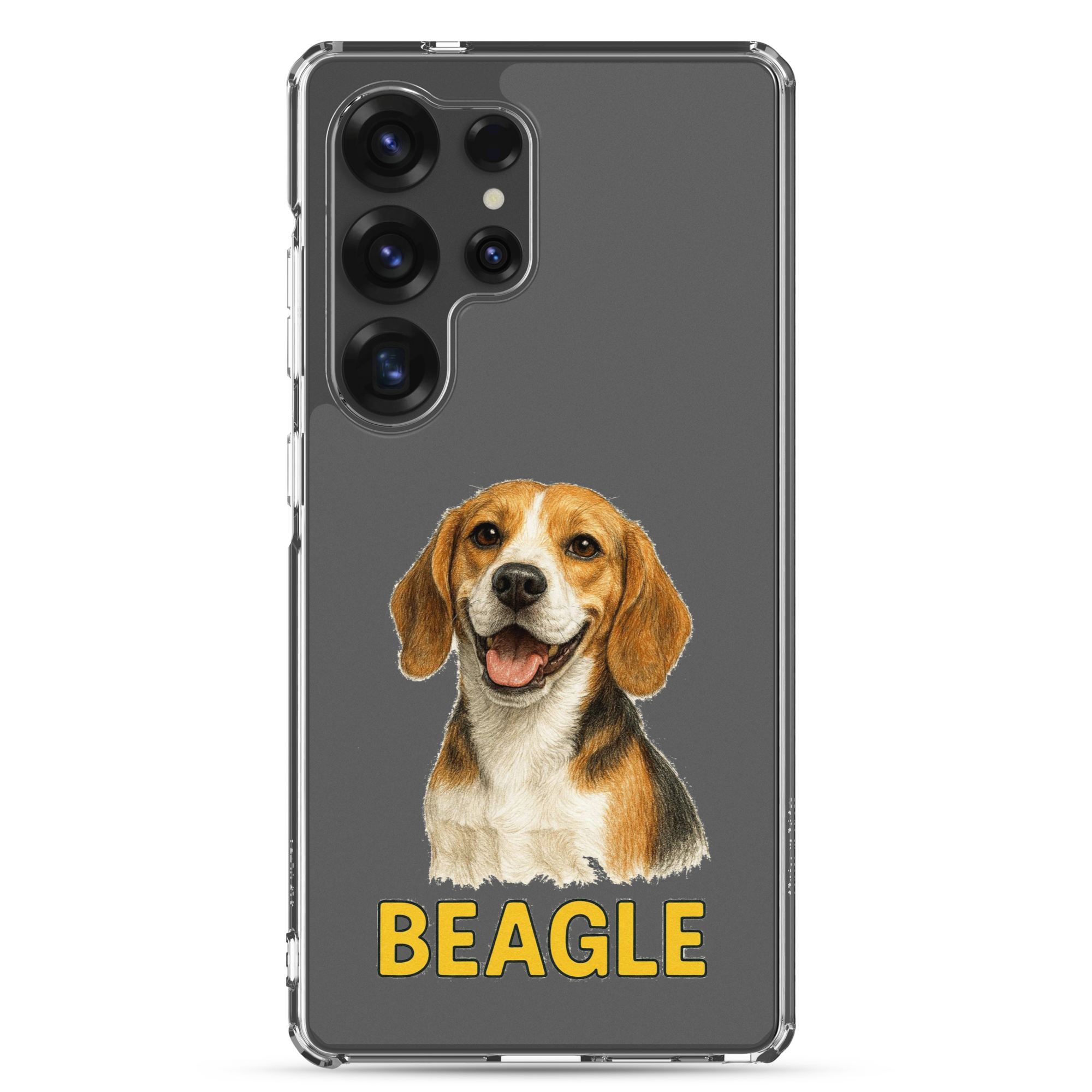 Beagle Clear Case for Samsung