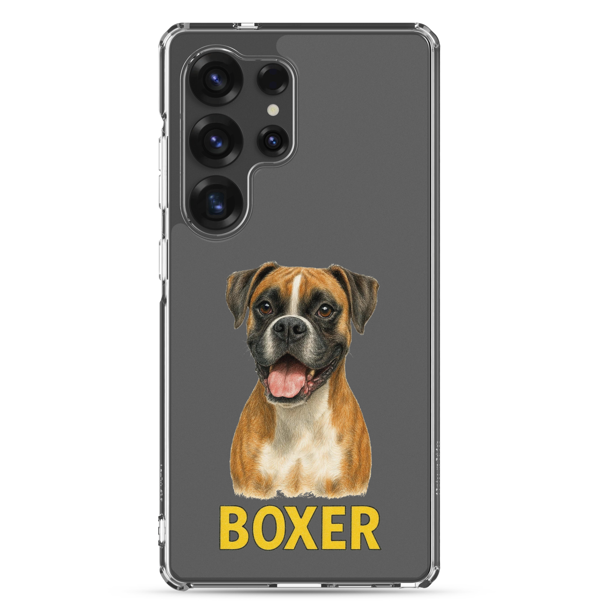 Boxer Clear Case for Samsung