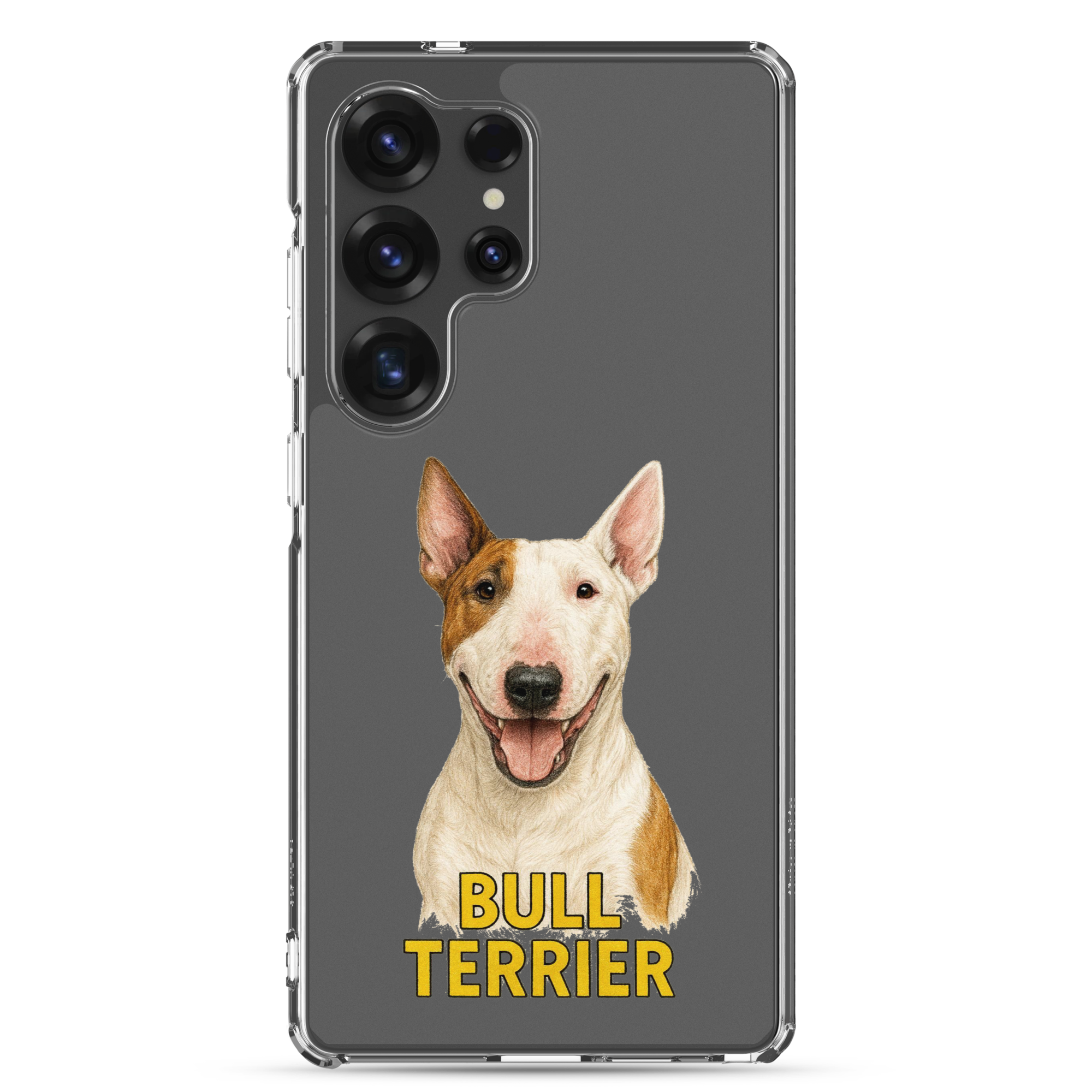 Bull Terrier Clear Case for Samsung