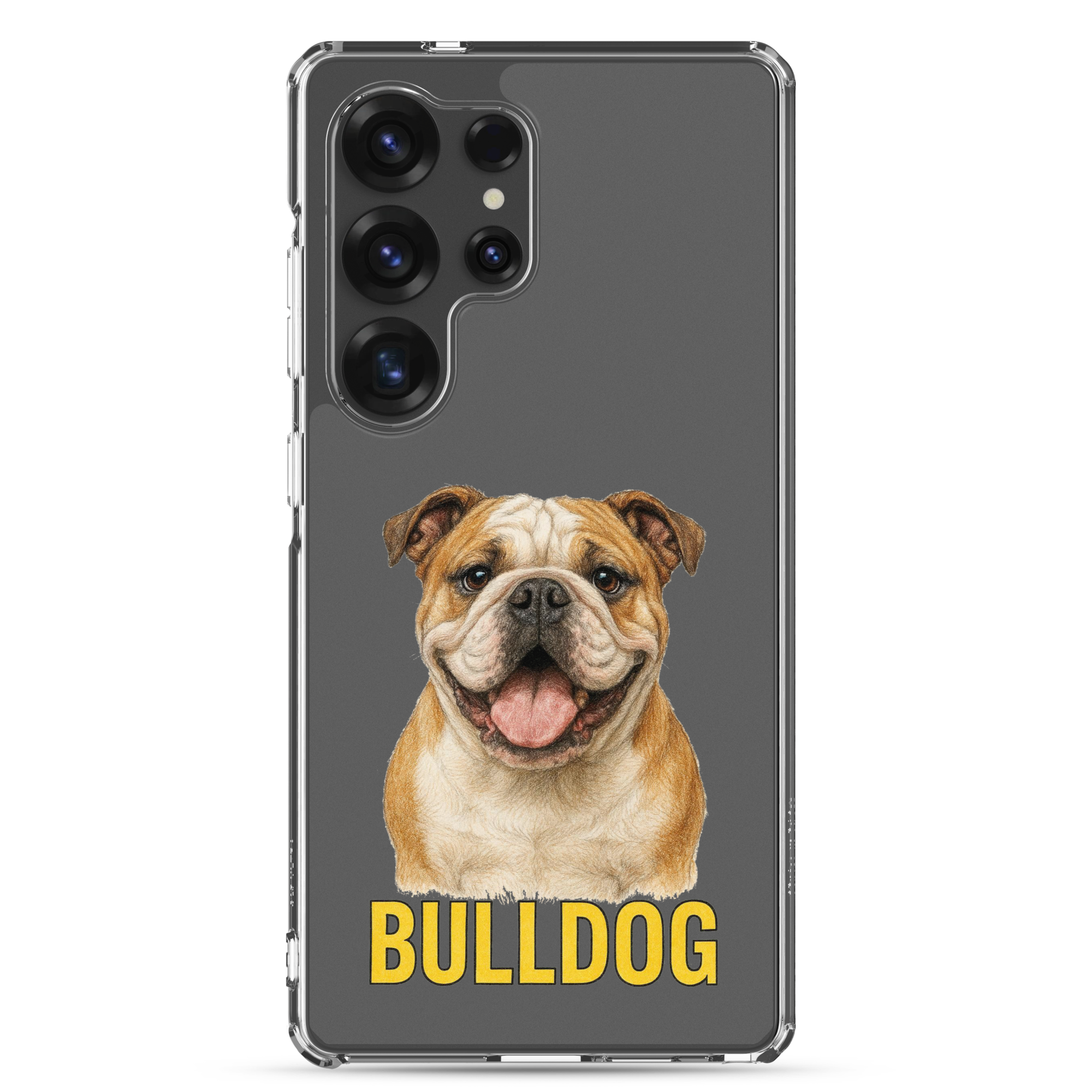 Bulldog Clear Case for Samsung