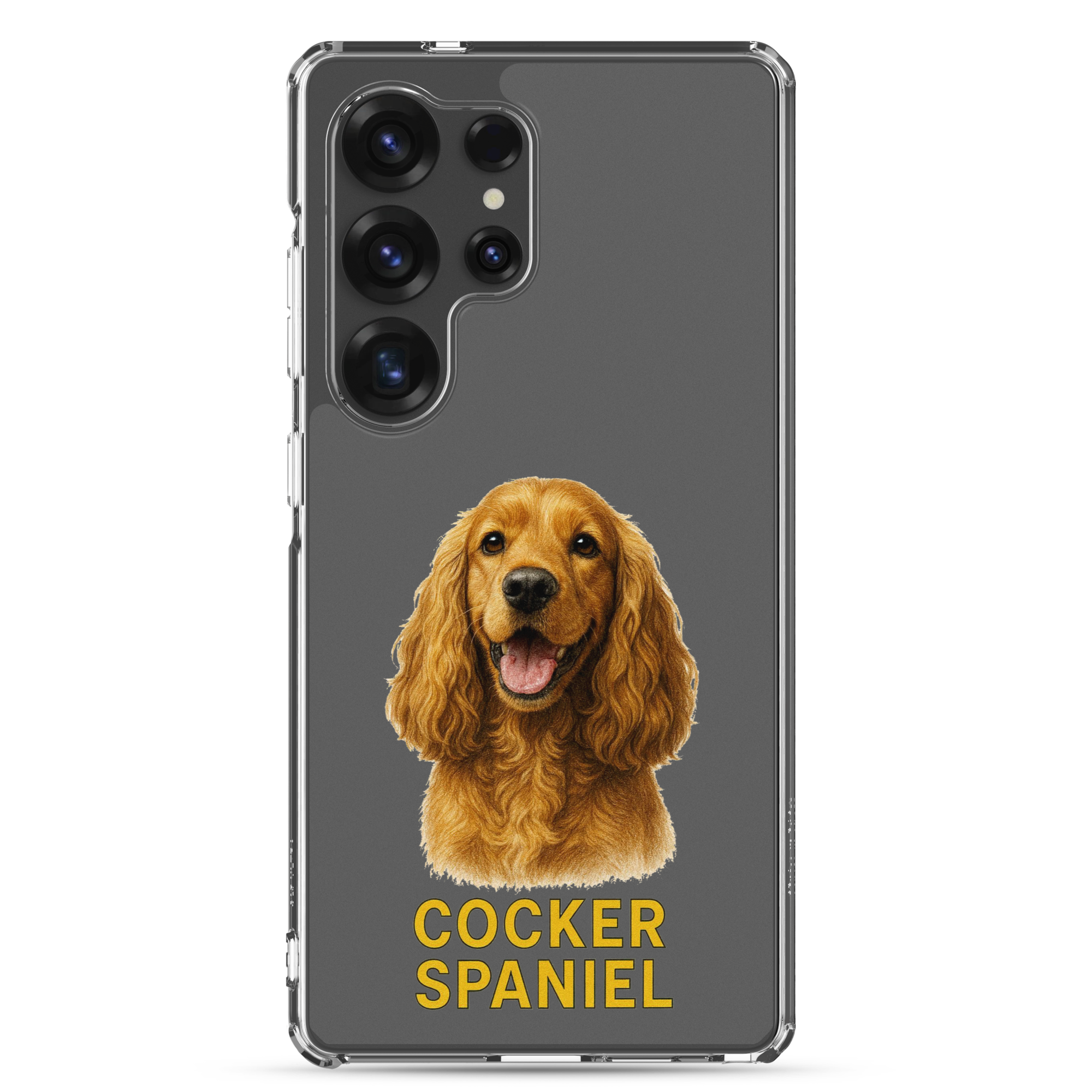 Cocker Spaniel Clear Case for Samsung