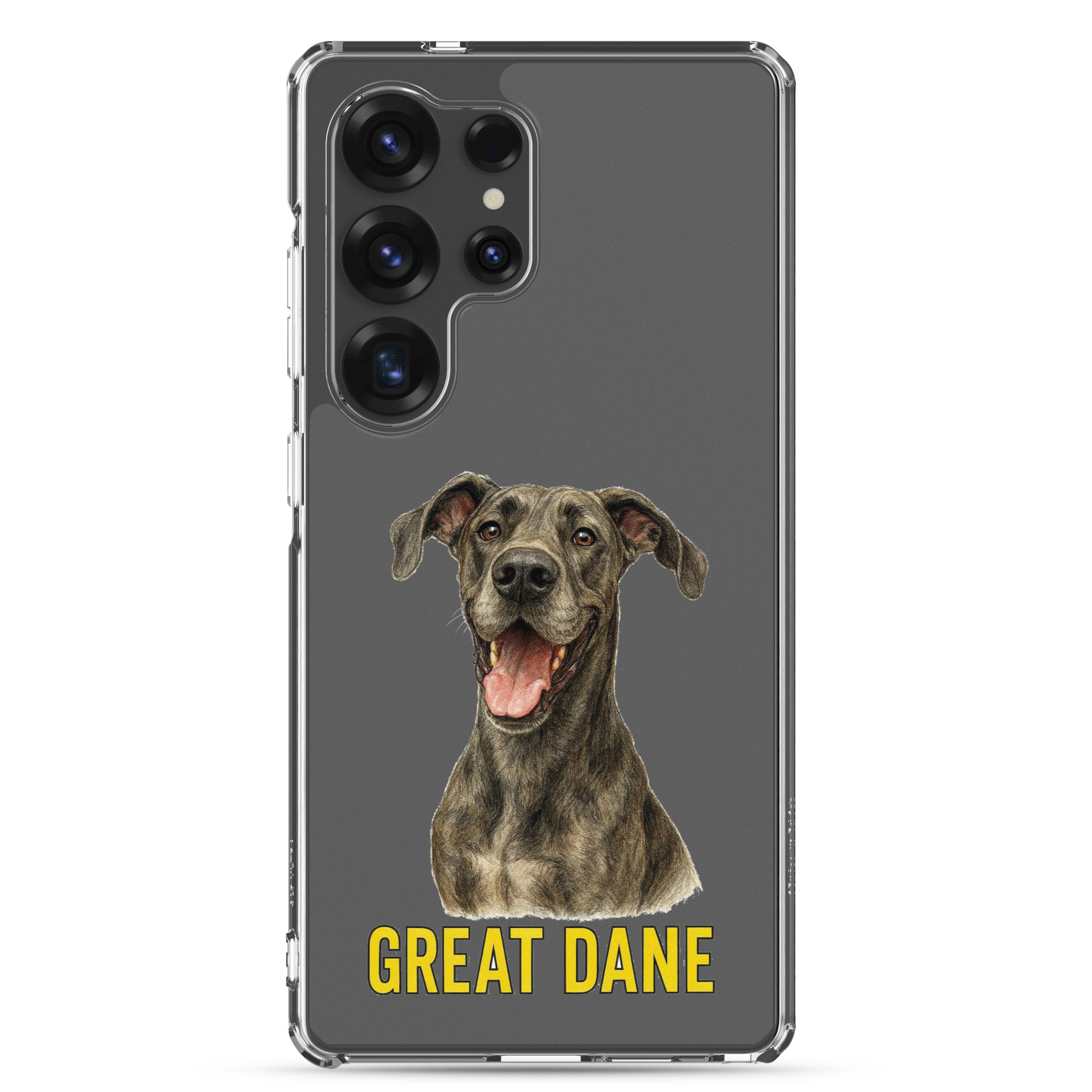 Great Dane Clear Case for Samsung