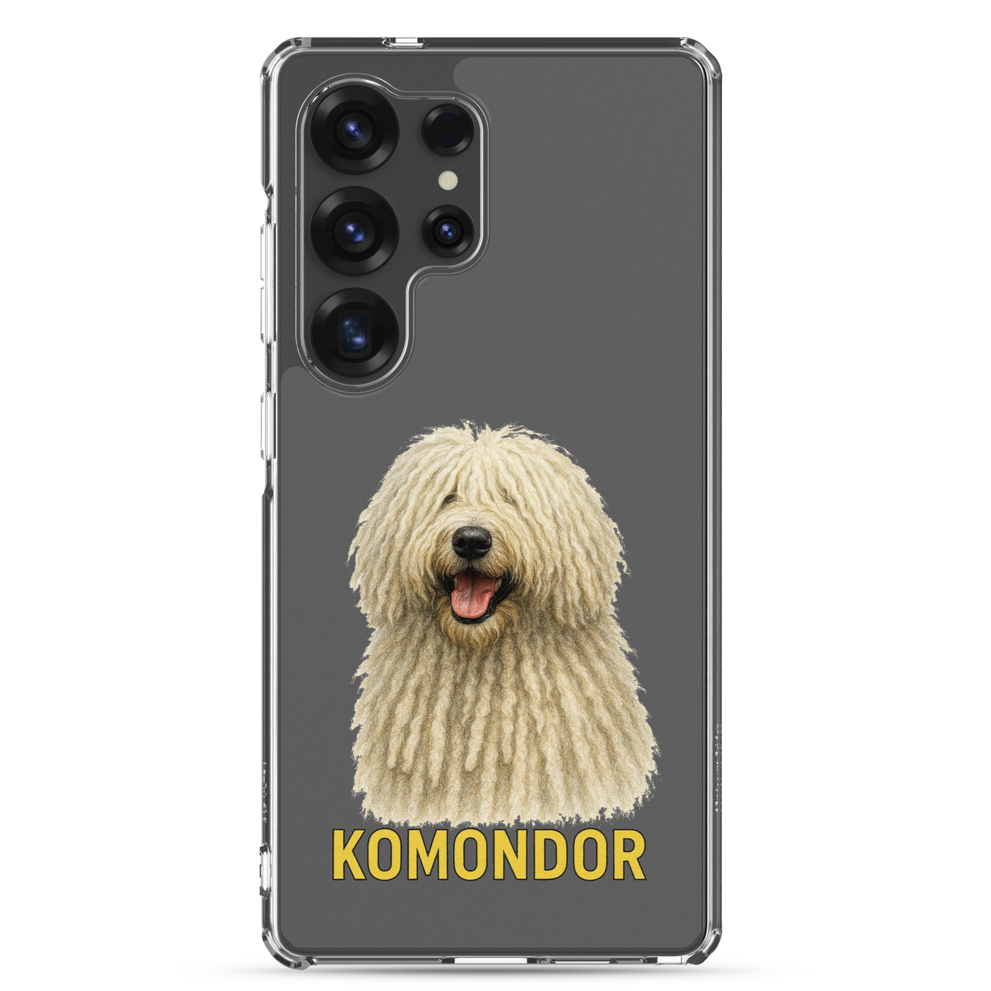 Komondor Clear Case for Samsung