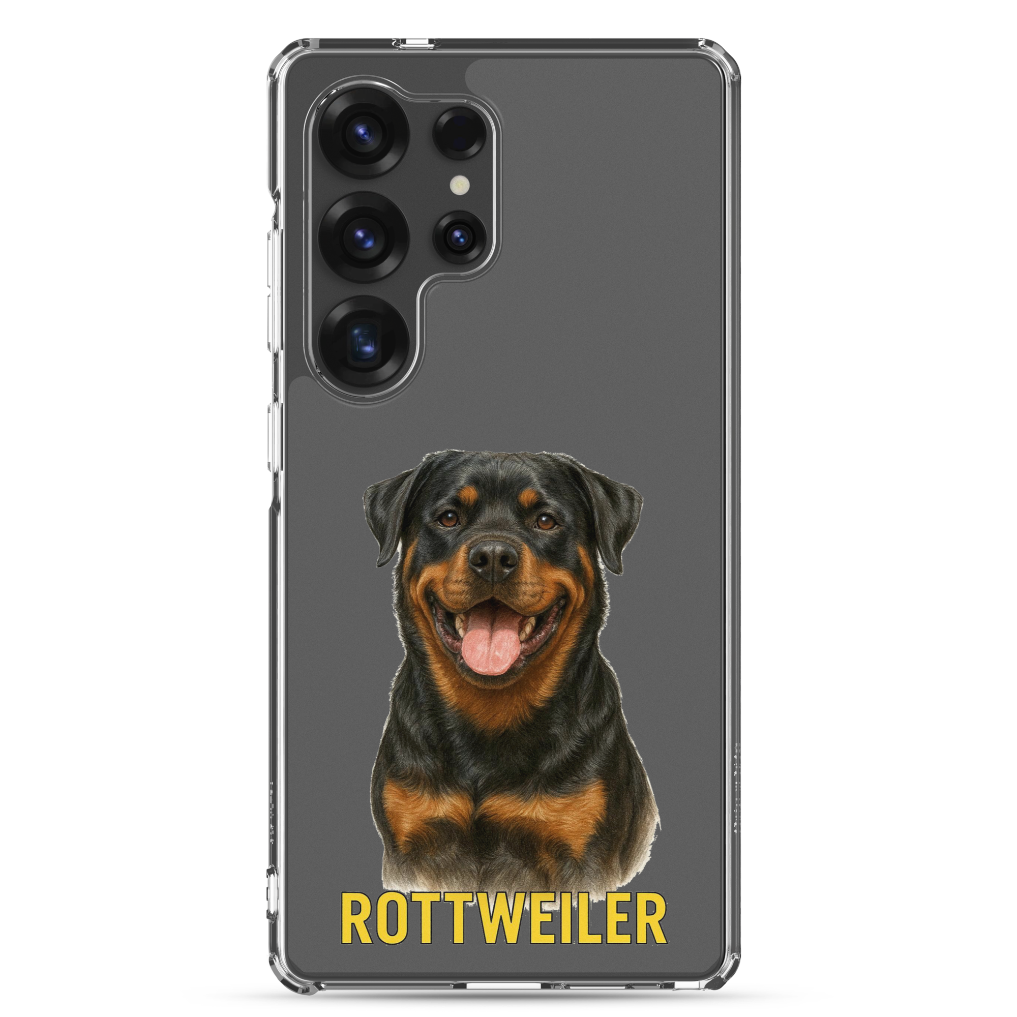 Rottweiler Clear Case for Samsung