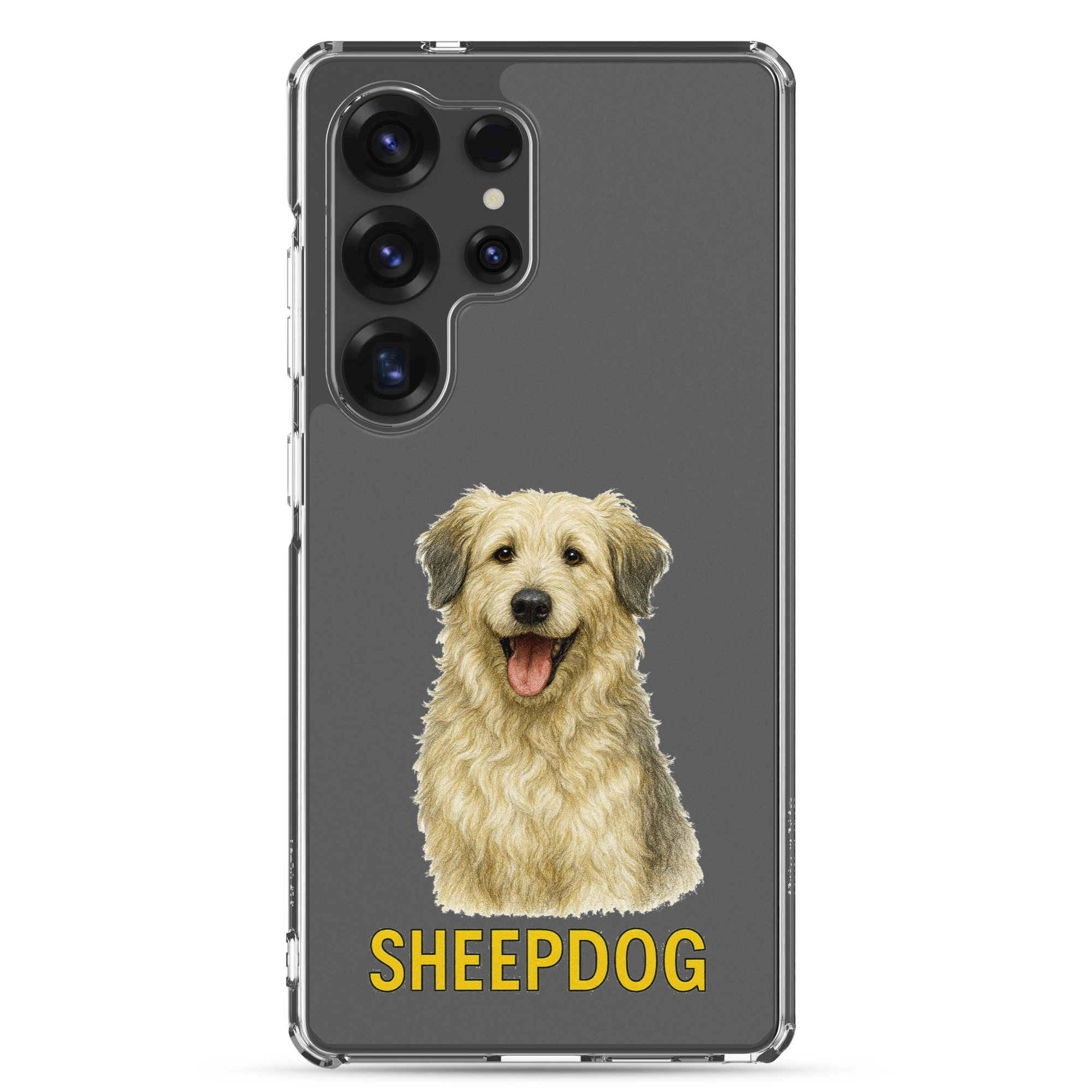 Sheepdog Clear Case for Samsung