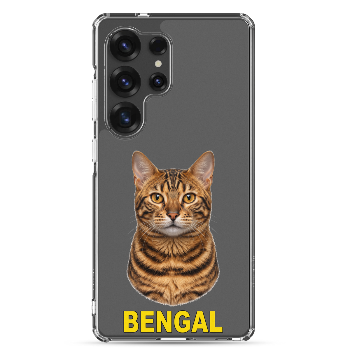 Bengal Cat Clear Case for Samsung®
