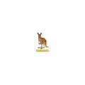 Kangaroo Die-cut sticker