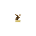 Moose Die-cut sticker